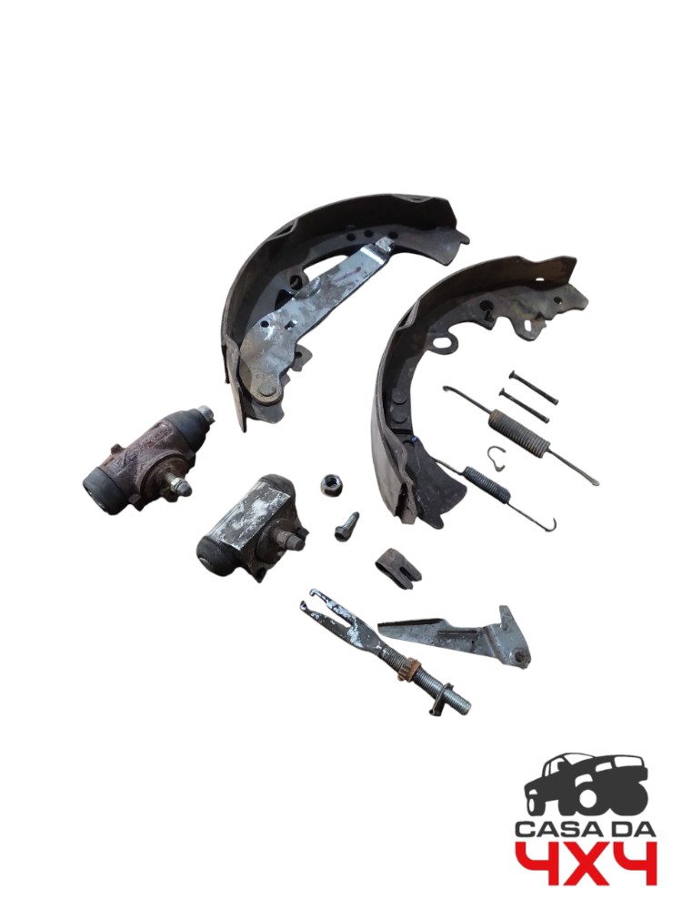 Kit conjunto freio traseiro esquerdo Ford Ranger 2018