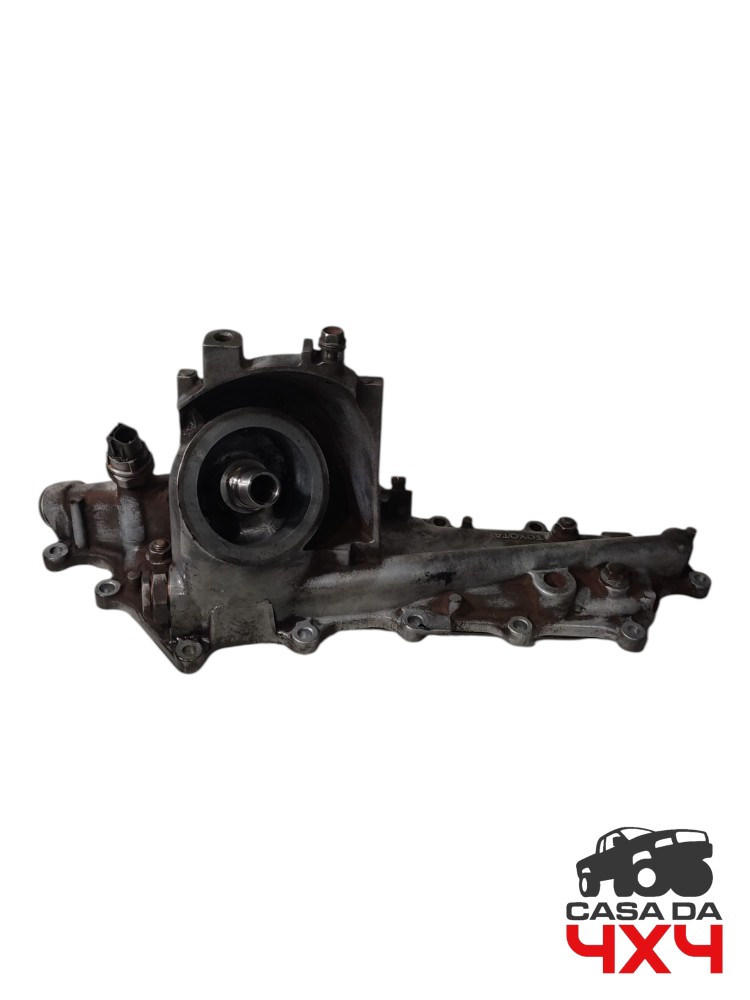 Suporte filtro óleo com resfriador Hilux e SW4 3.0 2006 2011
