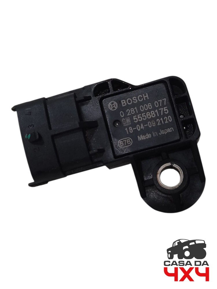 Sensor MAP GM S10 e Trailblazer 2.8 2014 diesel