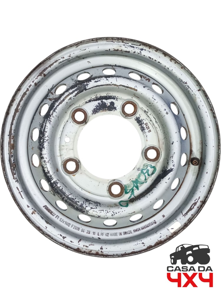 Roda ferro aro 14 bongo 2010