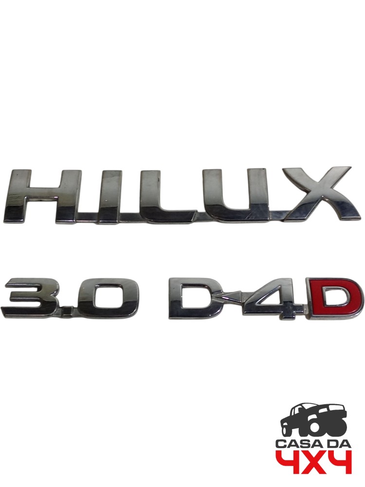 Emblema Porta Dianteira Esquerda Hilux 2006 2008 2010 2015
