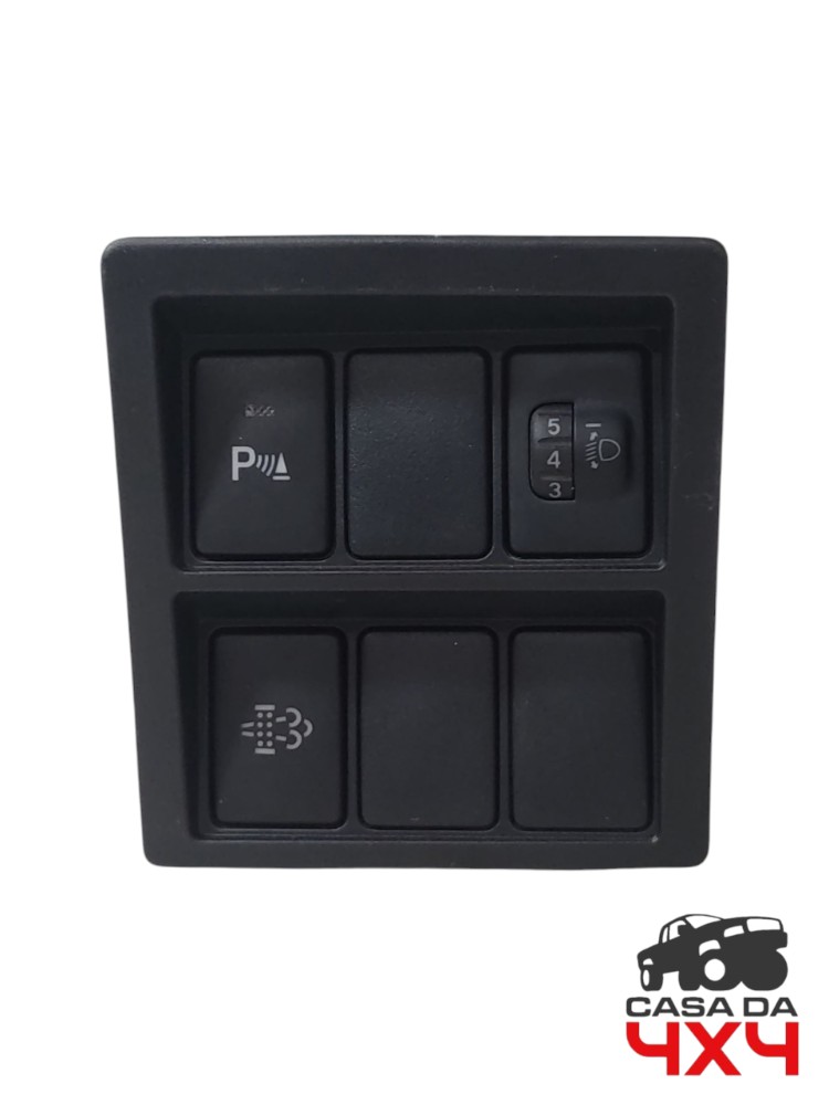 Conjunto botão comando regulagem altura farol Hilux 2.8 2022