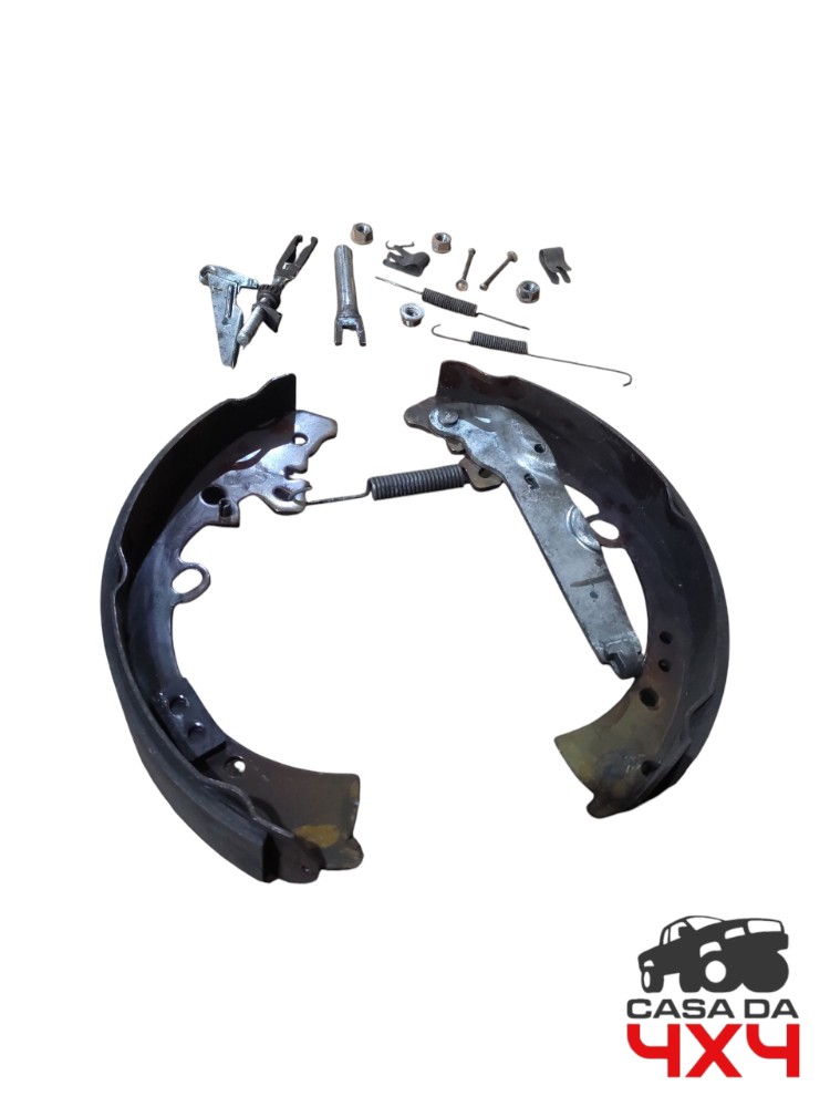 Kit conjunto freio traseiro esquerdo Toyota Hilux 2013