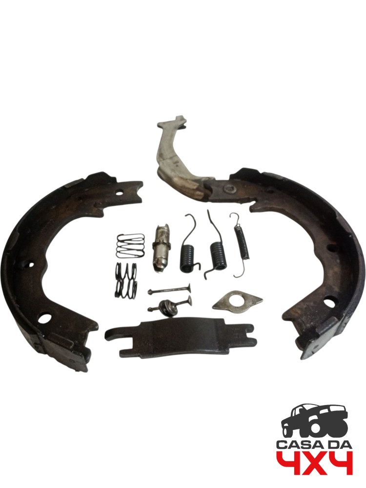 Kit patins freio traseiro esquerdo trailblazer 2019 2.8 ltz