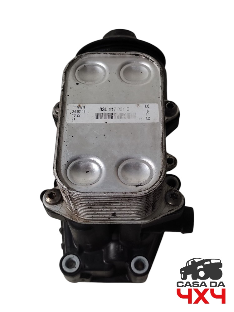 Suporte Filtro De Óleo Com Resfriador 2.0 Volkswagen Amarok