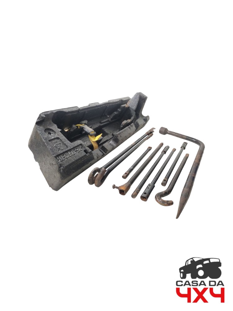 Kit jogo ferramentas chaves roda step Ford Transit 2012
