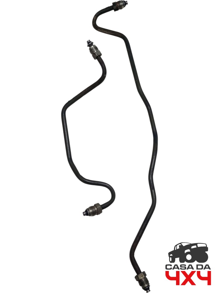 Par canos conexão setor Hilux 2006 2010 2015 caixa direção