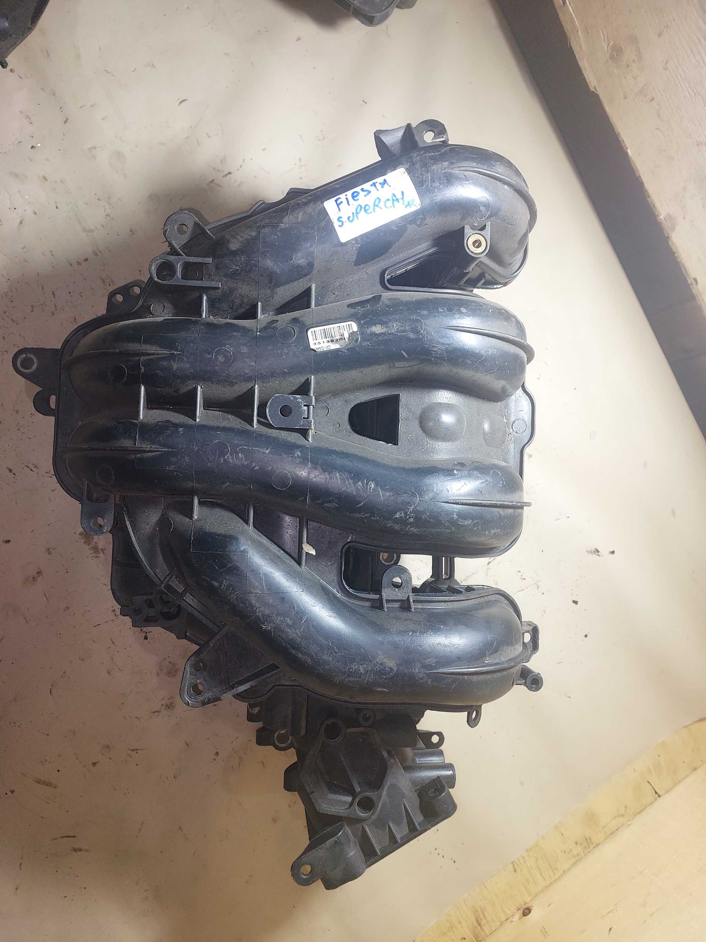 Coletor Admissão Tampa Motor Zetec Super Charge Ecosport