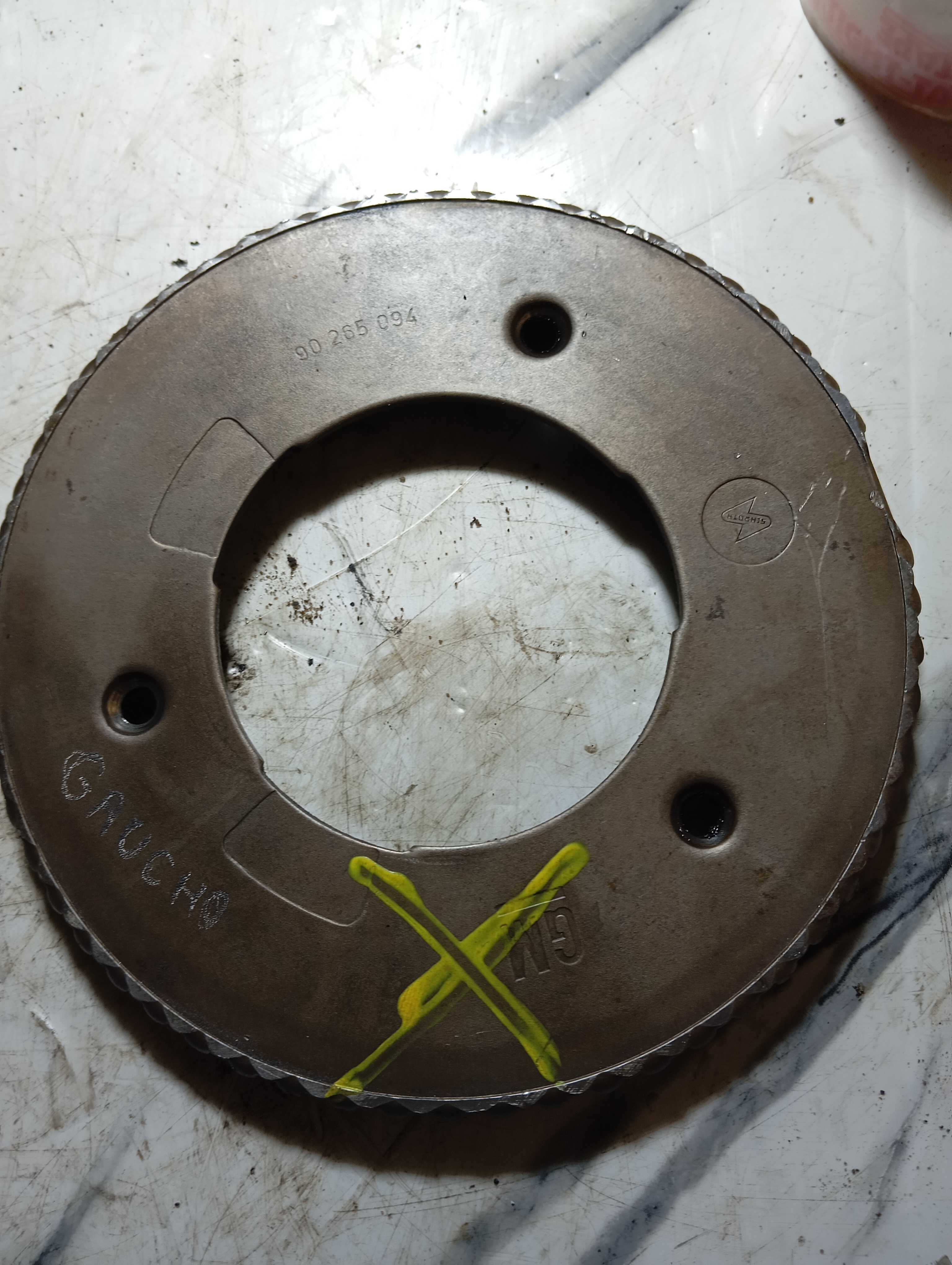 Polia Do Virabrequim Roda Fonica Gm Astra/kadett/vectra