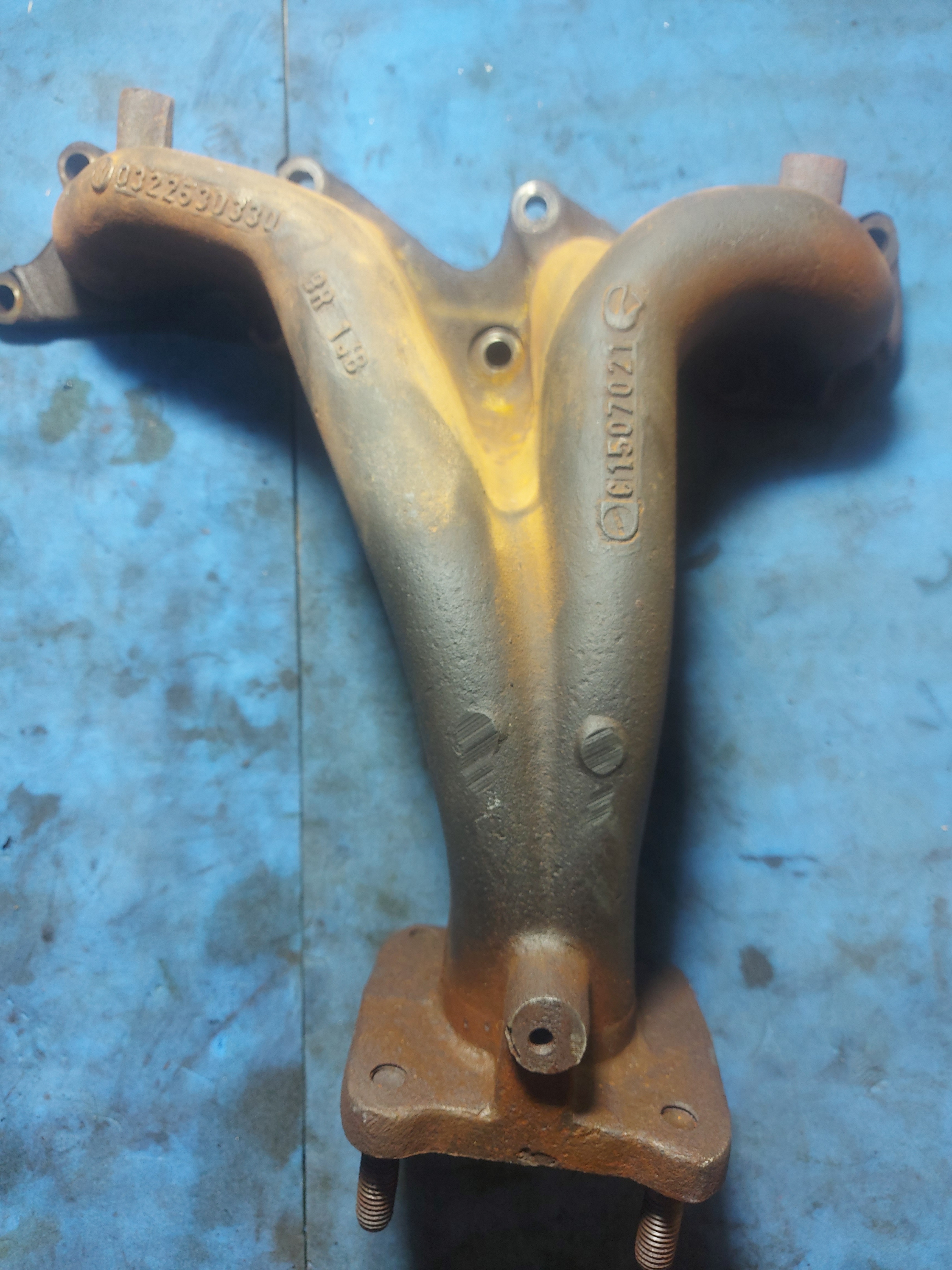 Coletor De Escape Volkswagen Polo Golf 1.6 8v Power 2002/…