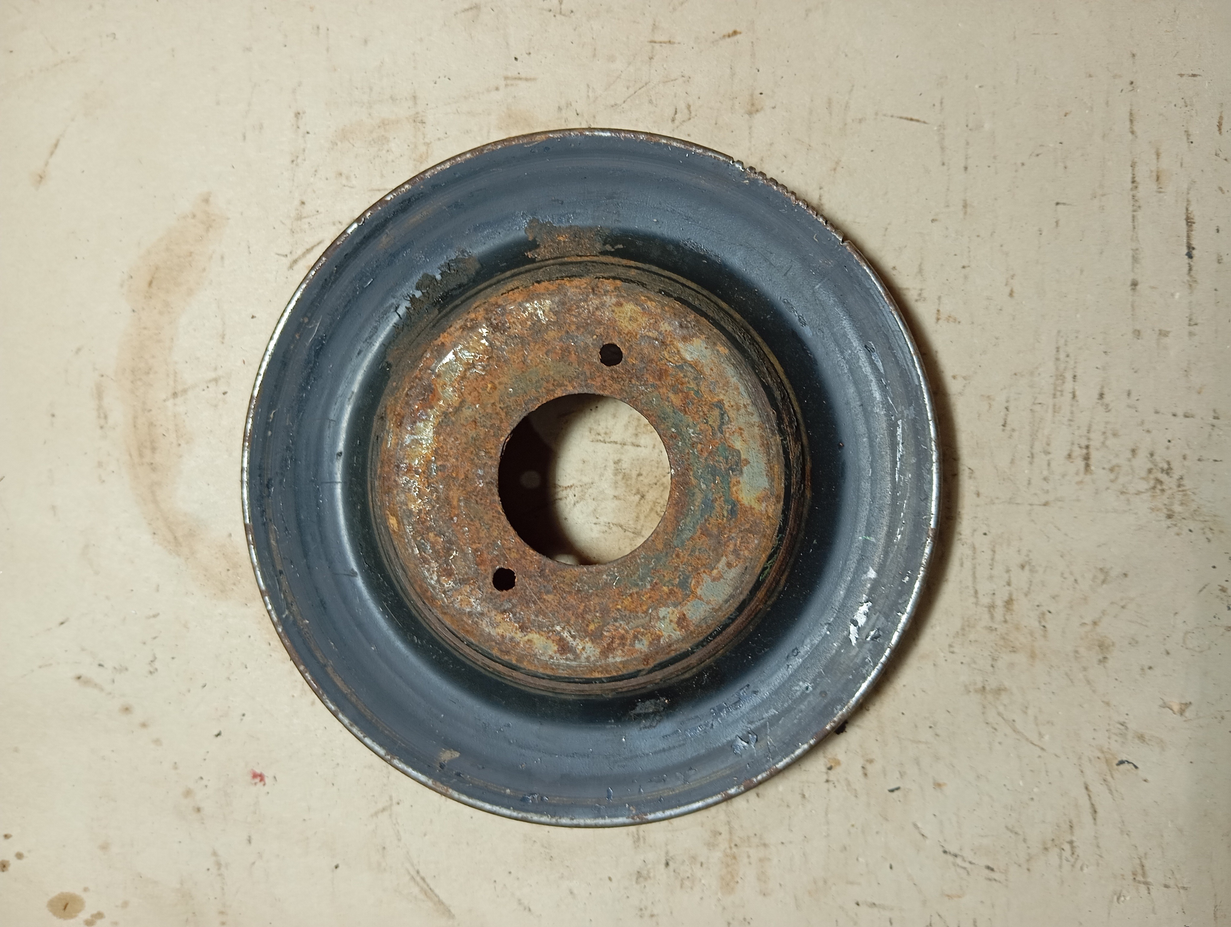 Polia Da Bomba De Água Toyota Bandeirantes Motor Om314