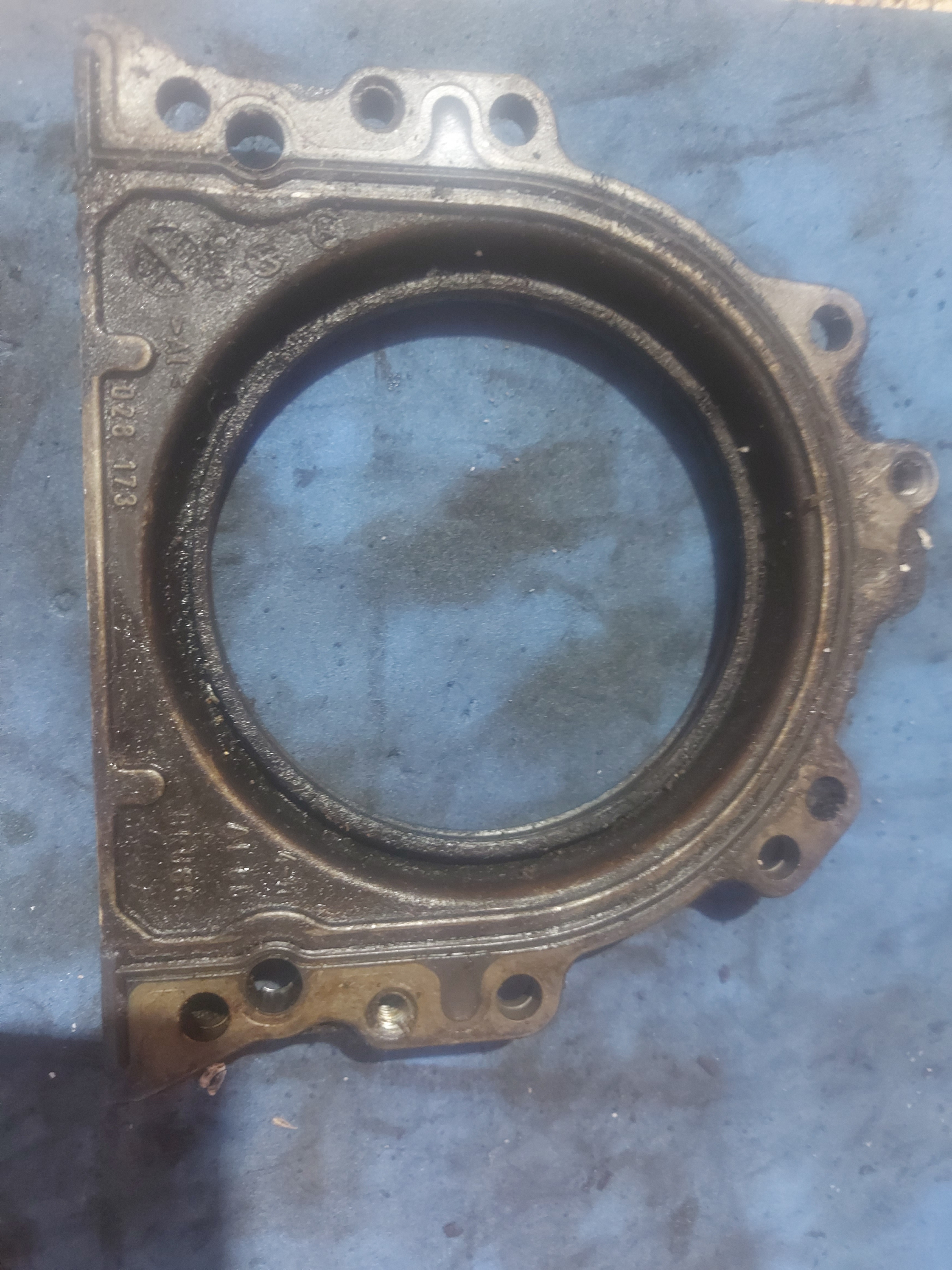 Flange Retentor Virabrequim Vw Gol Parati At 1.0 8v 2001