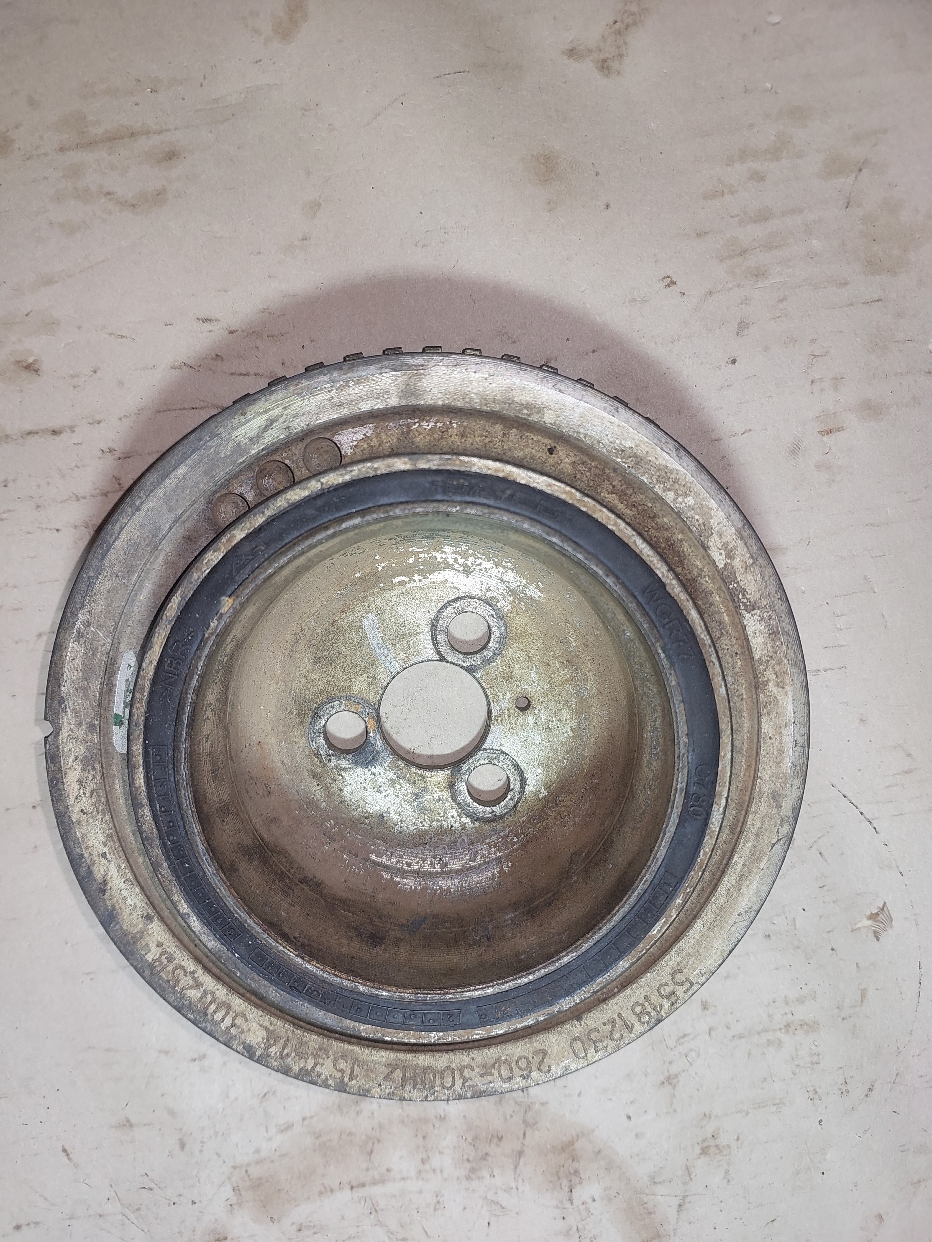 Polia Virabrequim Roda Fônica Fir Fiat Palio Uno 1988 A 2018