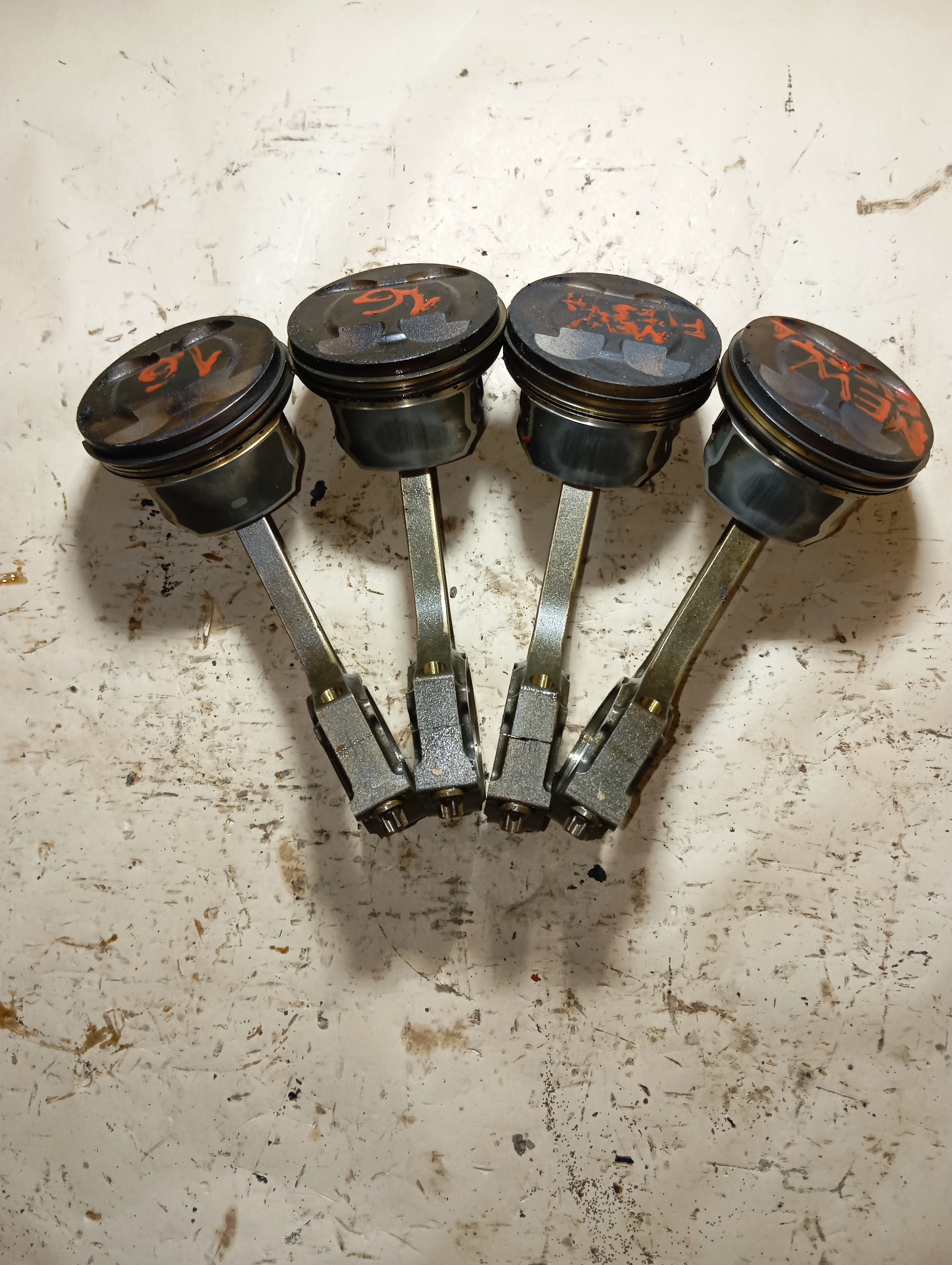 Kit Pistão Ford New Fiesta Ecosport Focus 1.6 16v Sigma Std