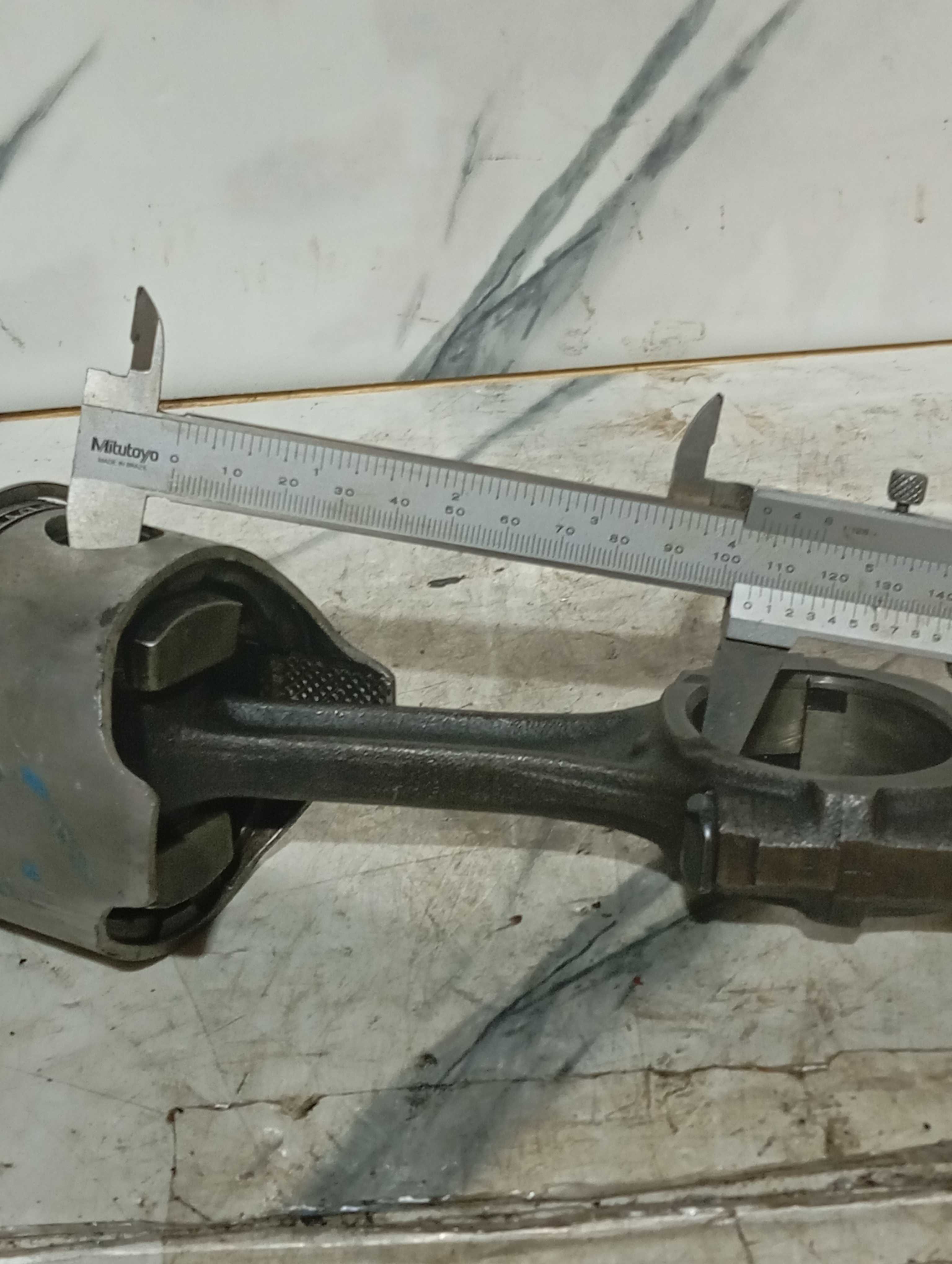 Pistão E Biela Motor Fiasa 1.3 Uno