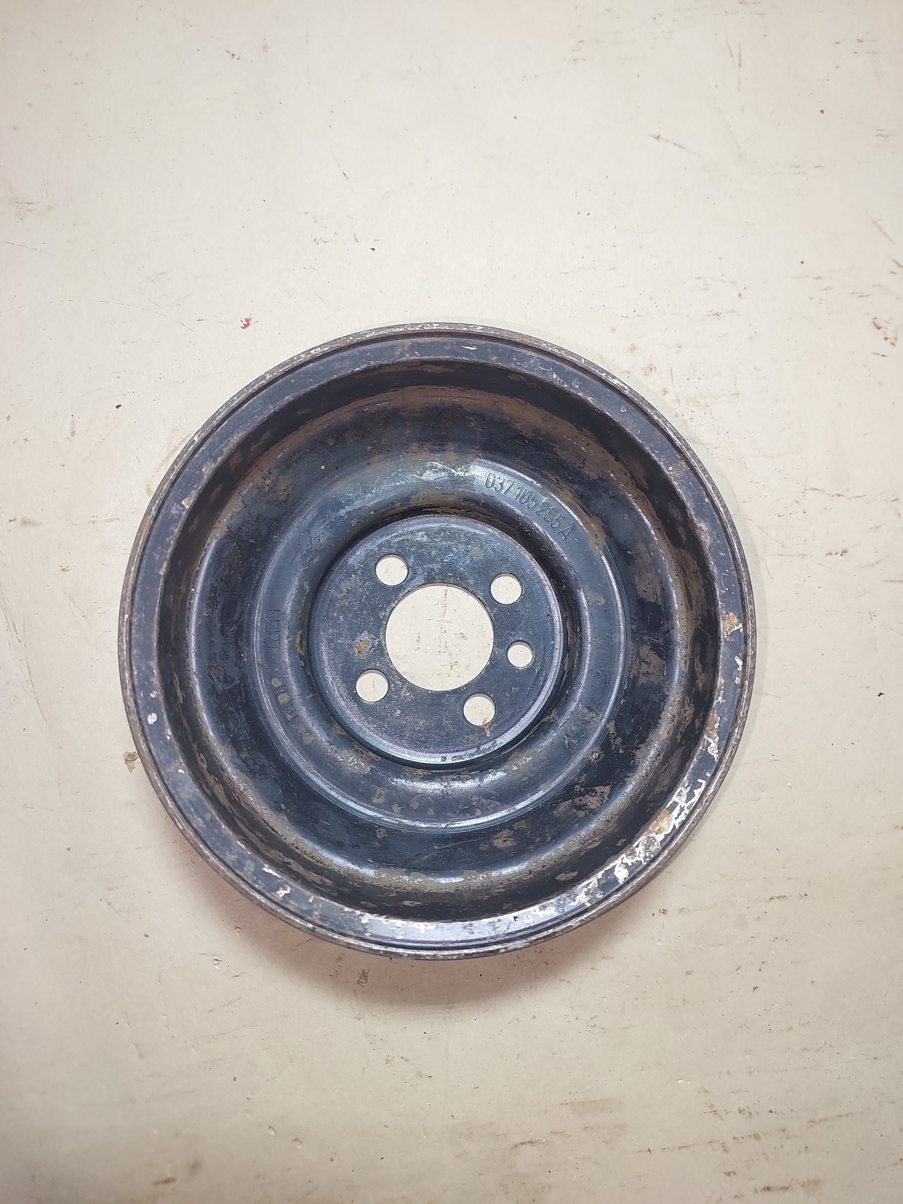 Polia Virabrequim 0371 Vw Classic Van Golf Polo Van 1989 A 2