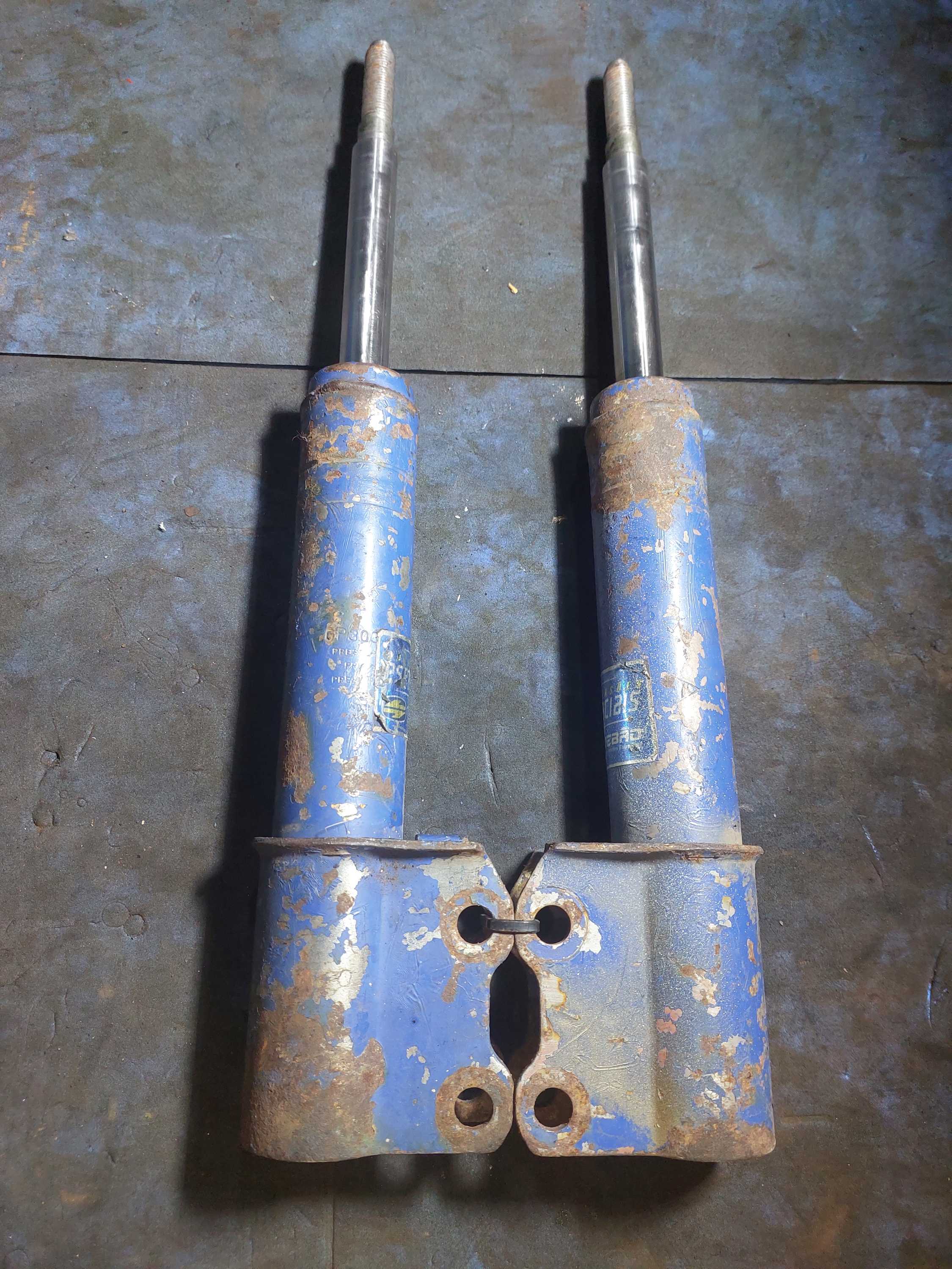 Par De Amortecedor Dianteiro Renault Sandero Com Detalhe