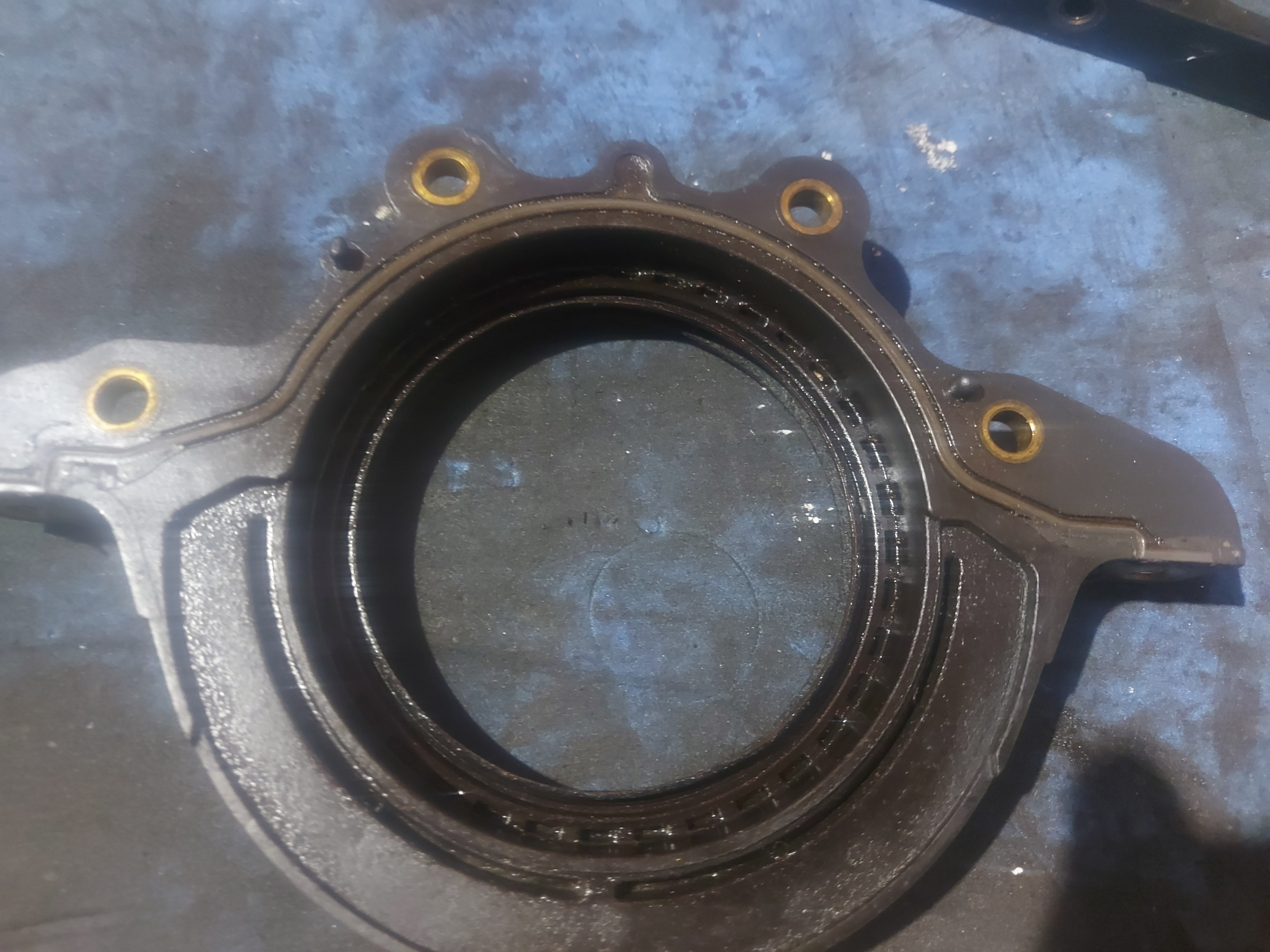 Flange Do Retentor Do Volante Ford Ecosport  2006 A 2012