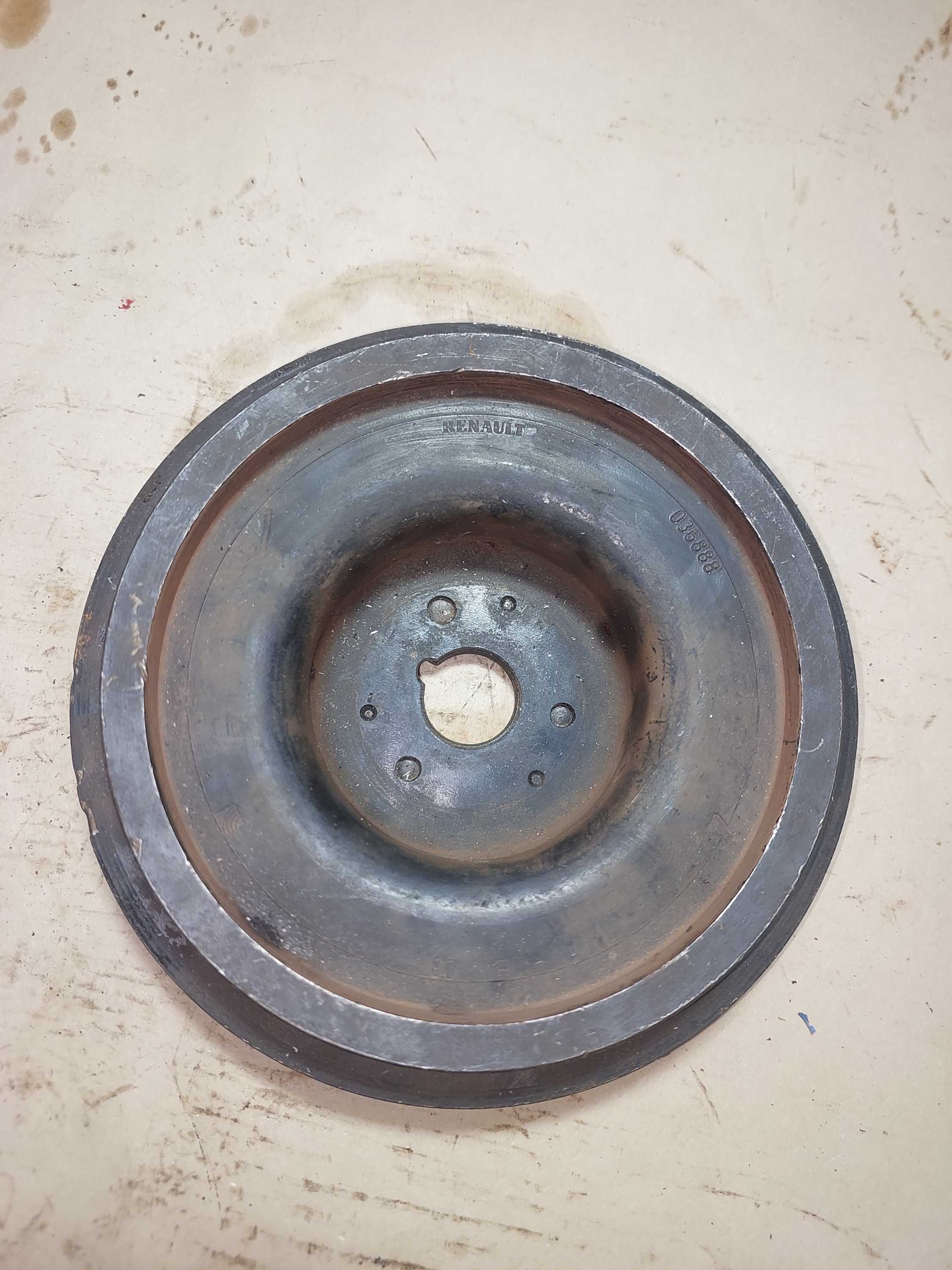 Polia Dupla Virabrequim Clio Logan Sandeiro 1.0 16v 036888