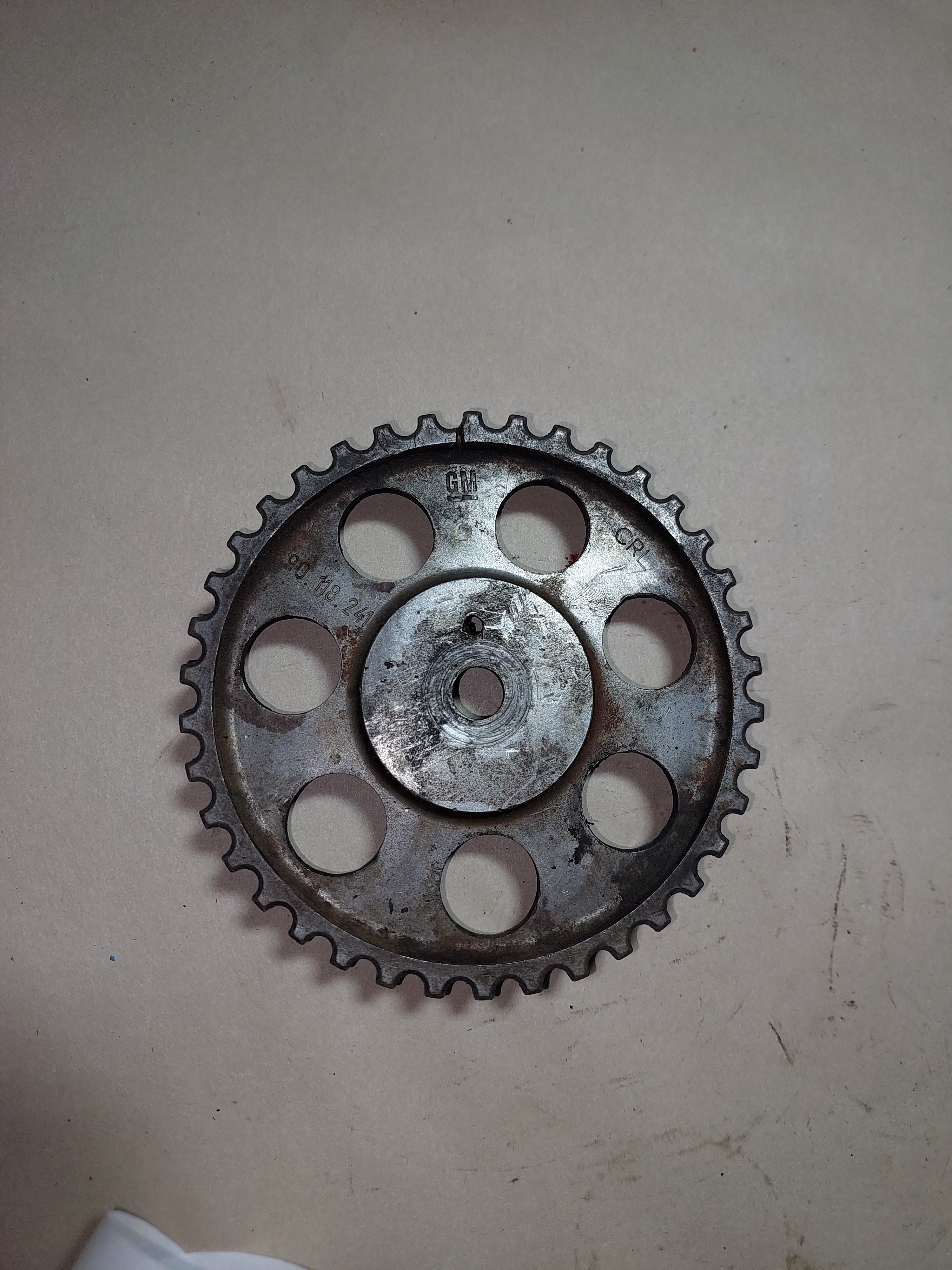 Engrenagem Comando Polia Válvula 8v Gm Corsa 1996 A 2016