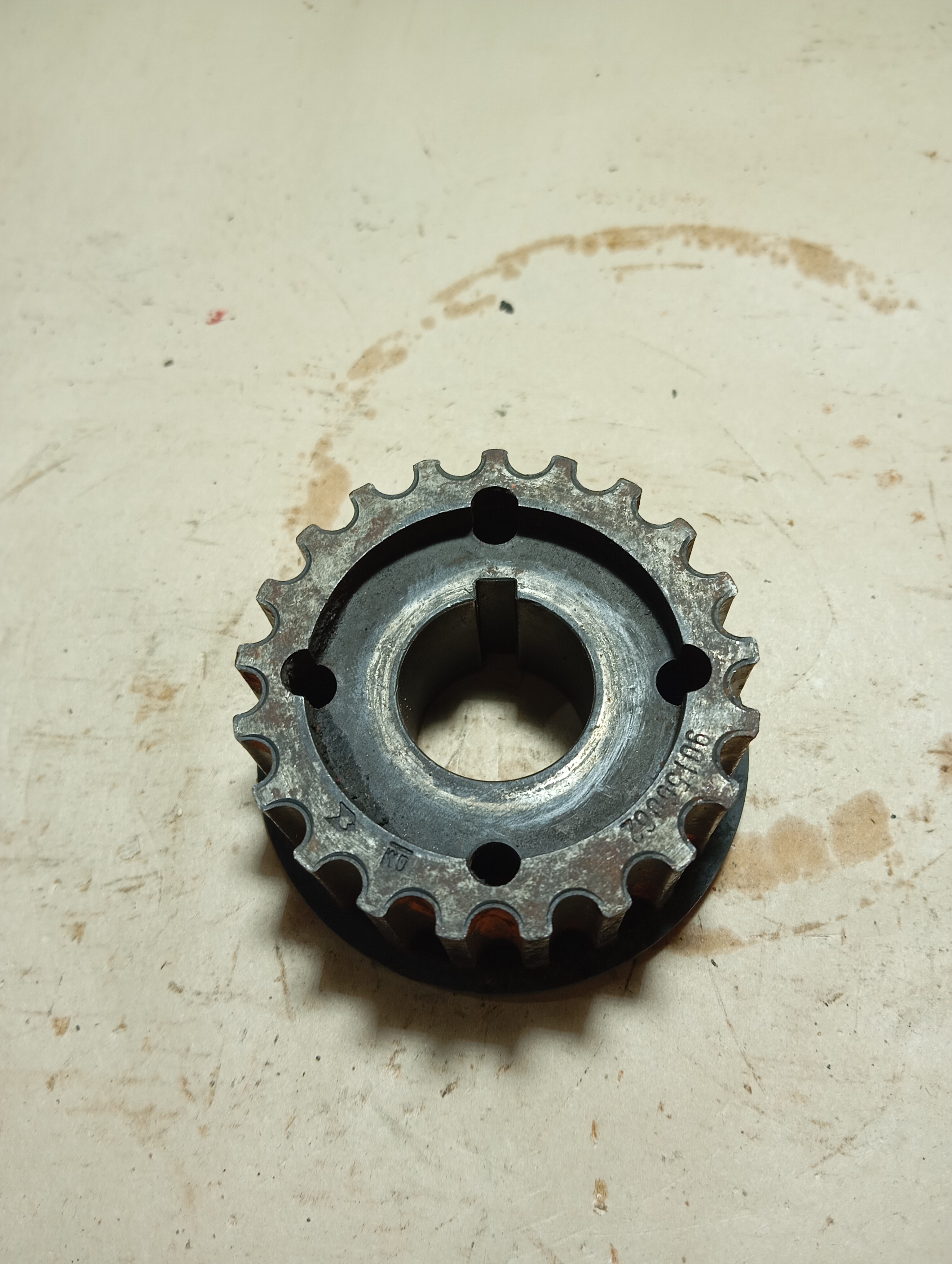 Polia Virabrequim Engrenagem Kadett Monza Omega 1989 A 2018