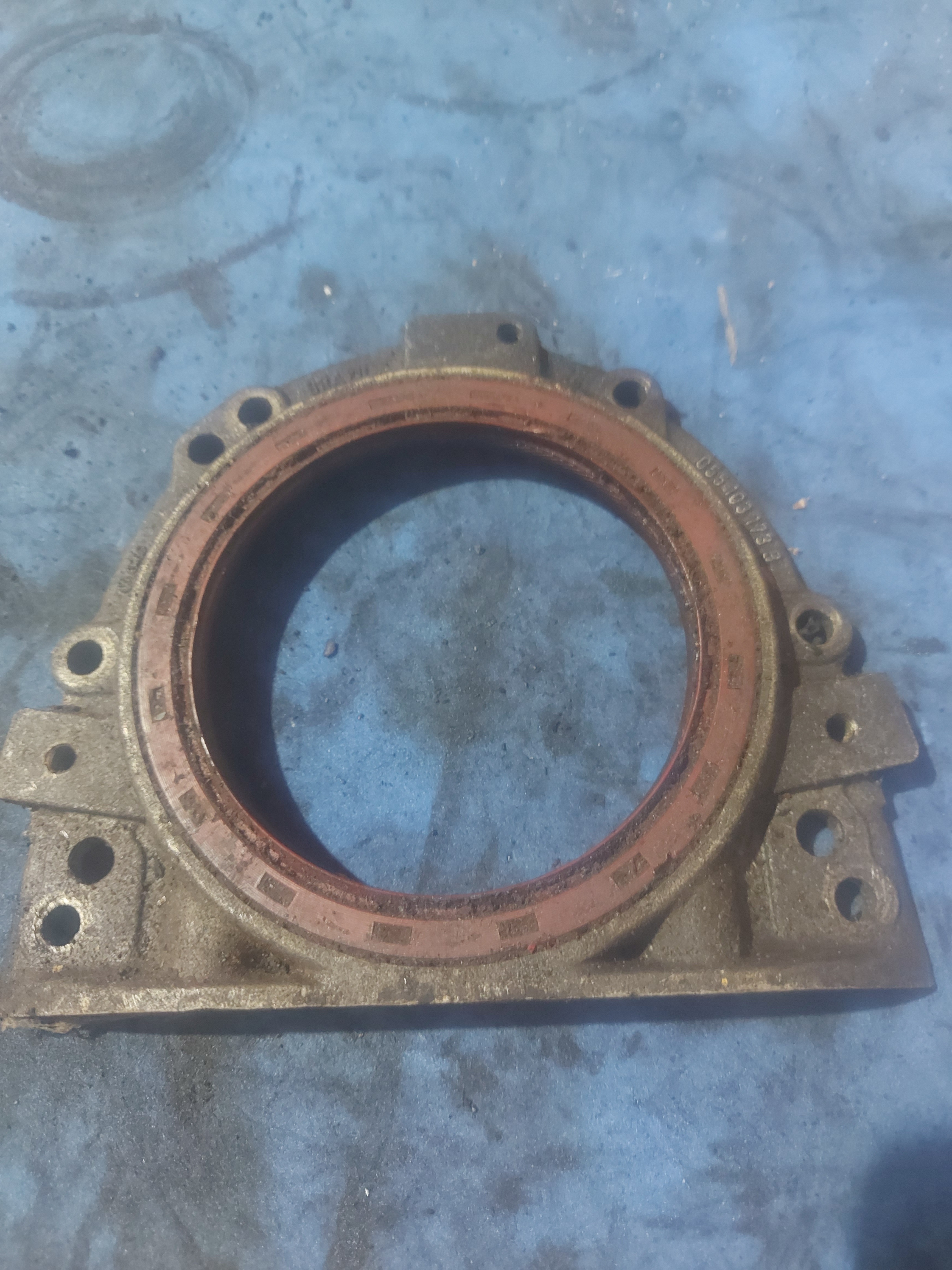 Flange Traseiro Virabrequim Vw Gol Parati Vw