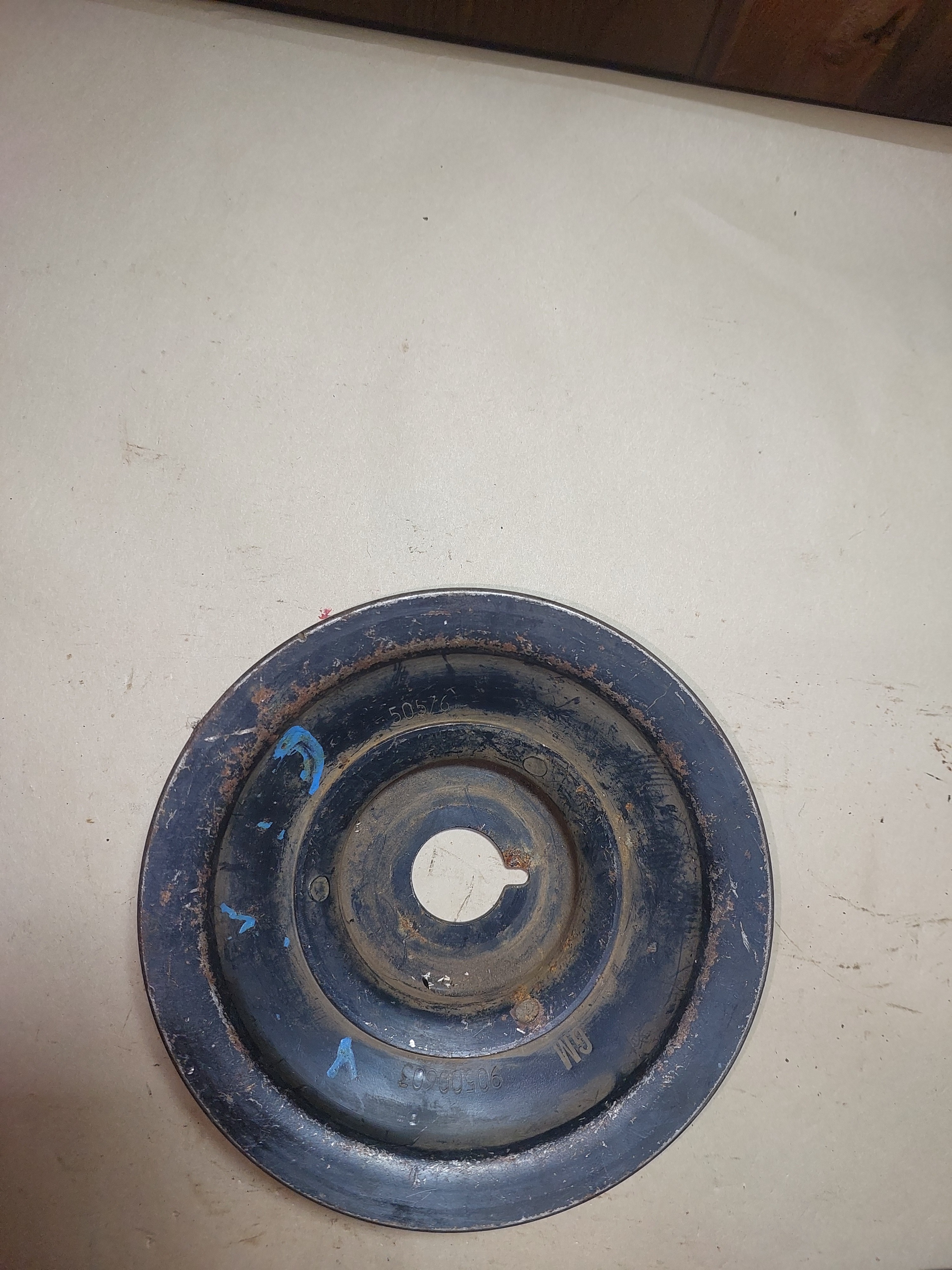 Polia Virabrequim 8v 0603 Gm Celta Corsa 1994 A 2010