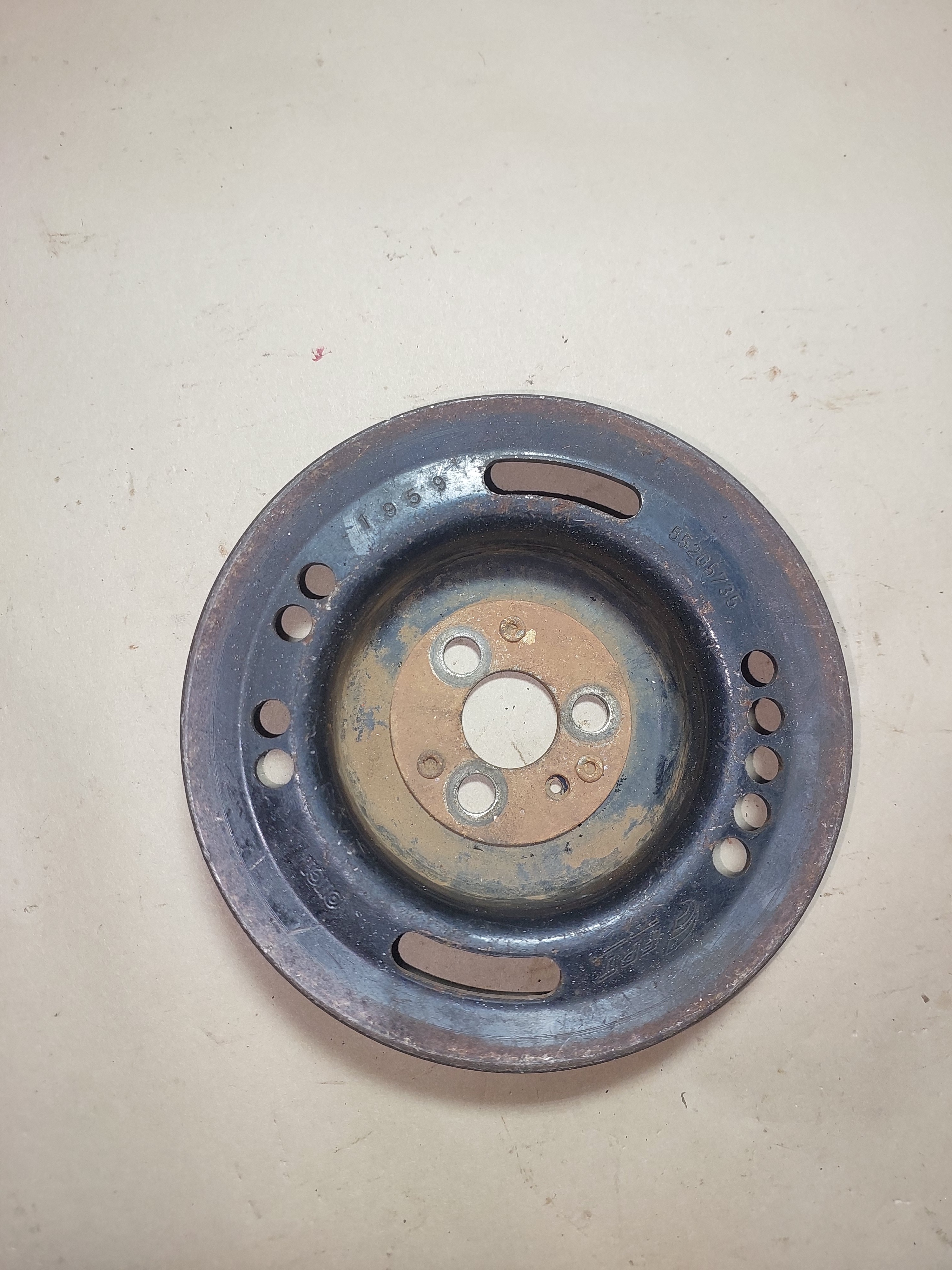 Polia Virabrequim Fire Fiat Idea Palio Siena Uno 2005 A 2014