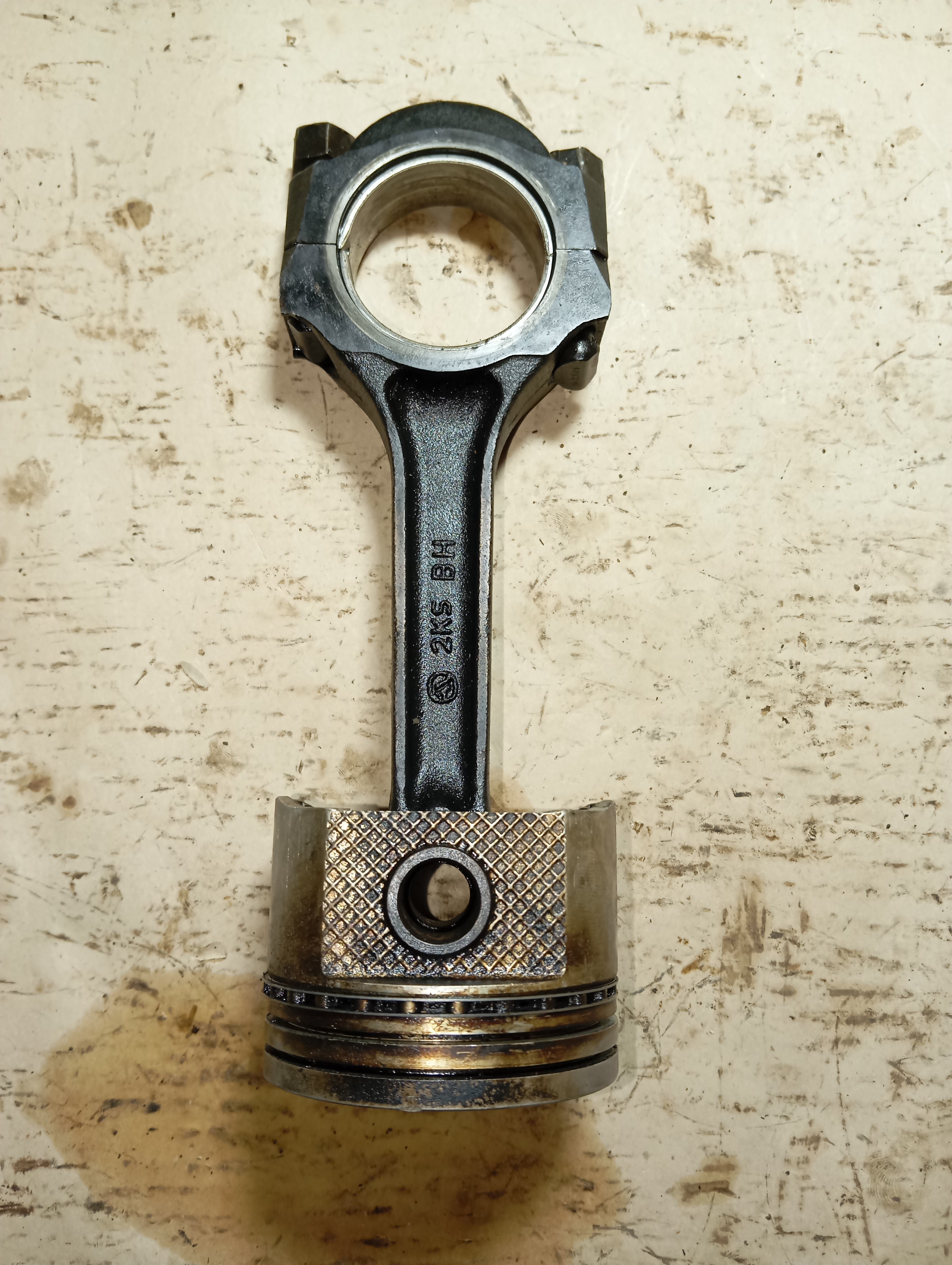 Biela/pistão Std Volkswagen Gol Ford Escort 1.0 8v Motor Cht