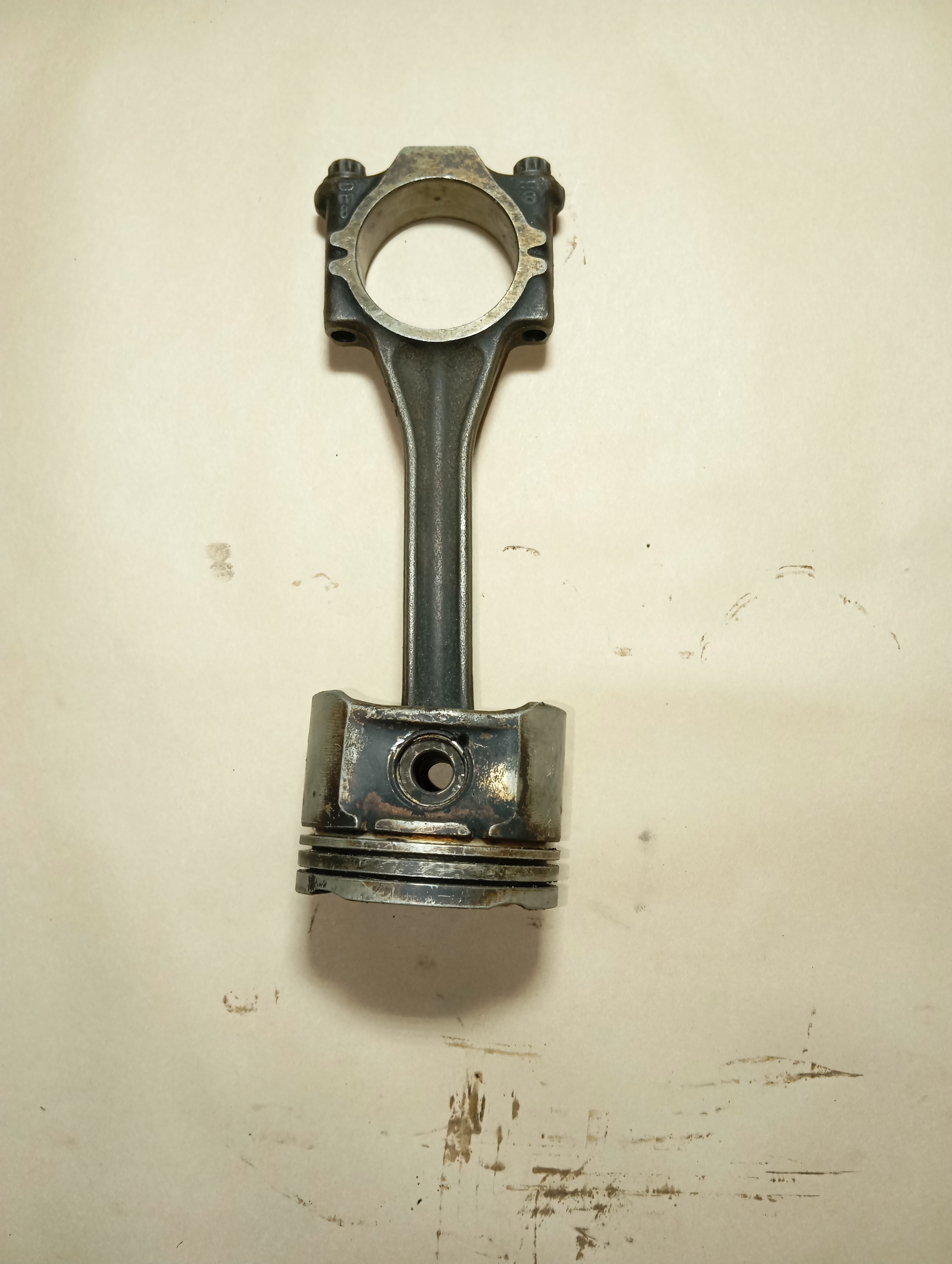 Pistão E Biela Vw Gol Motor At 1.0 16 Válvulas