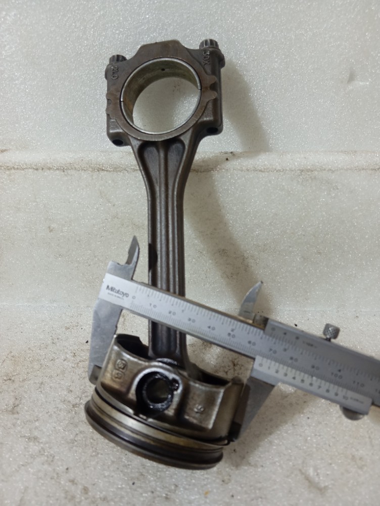 Pistão e biela do motor ea111 Gol 1.0 Flex STD