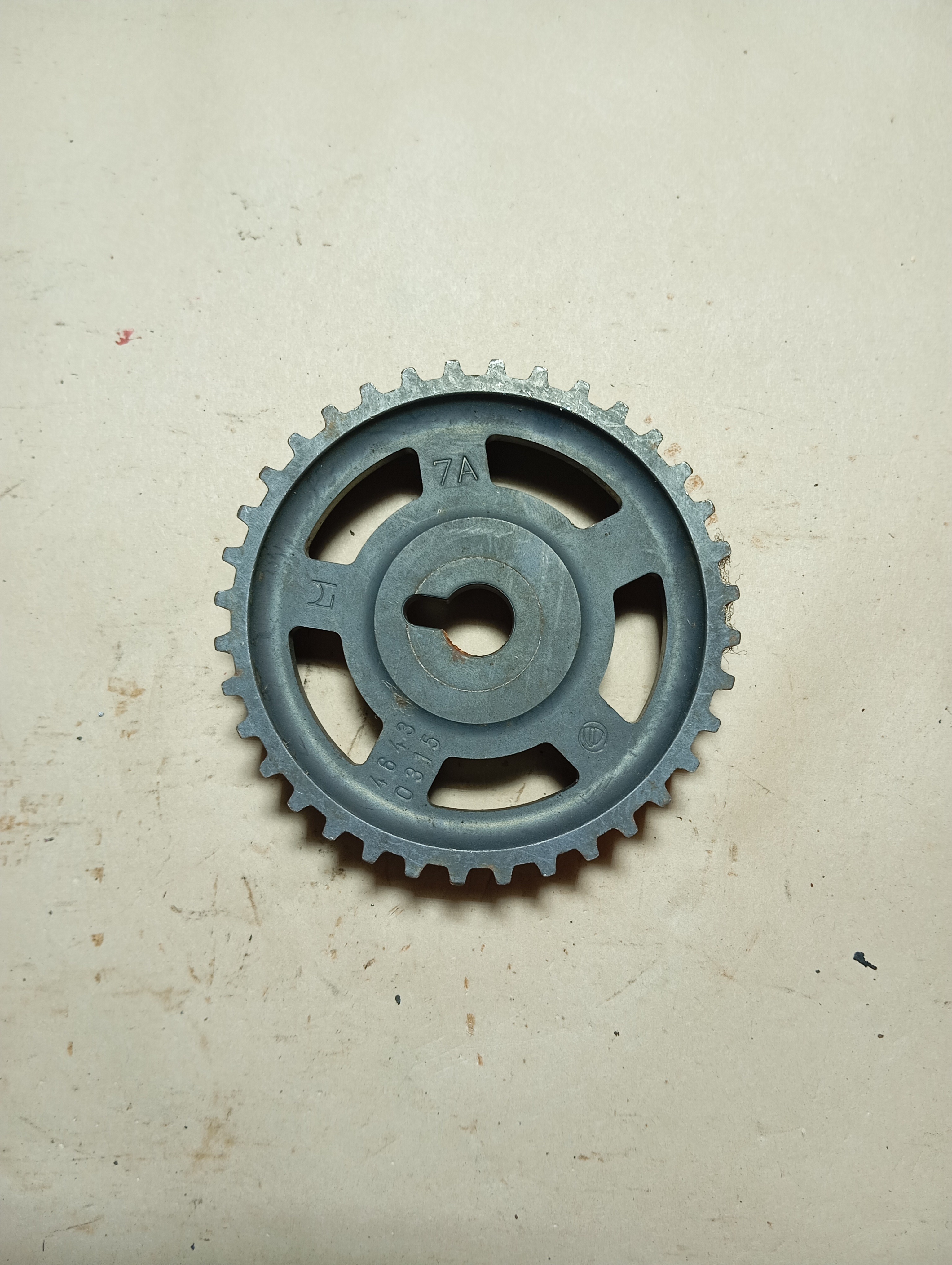 Polia Comando Engrenagem Auxiliar Fiat Palio Uno 1996 A 2015