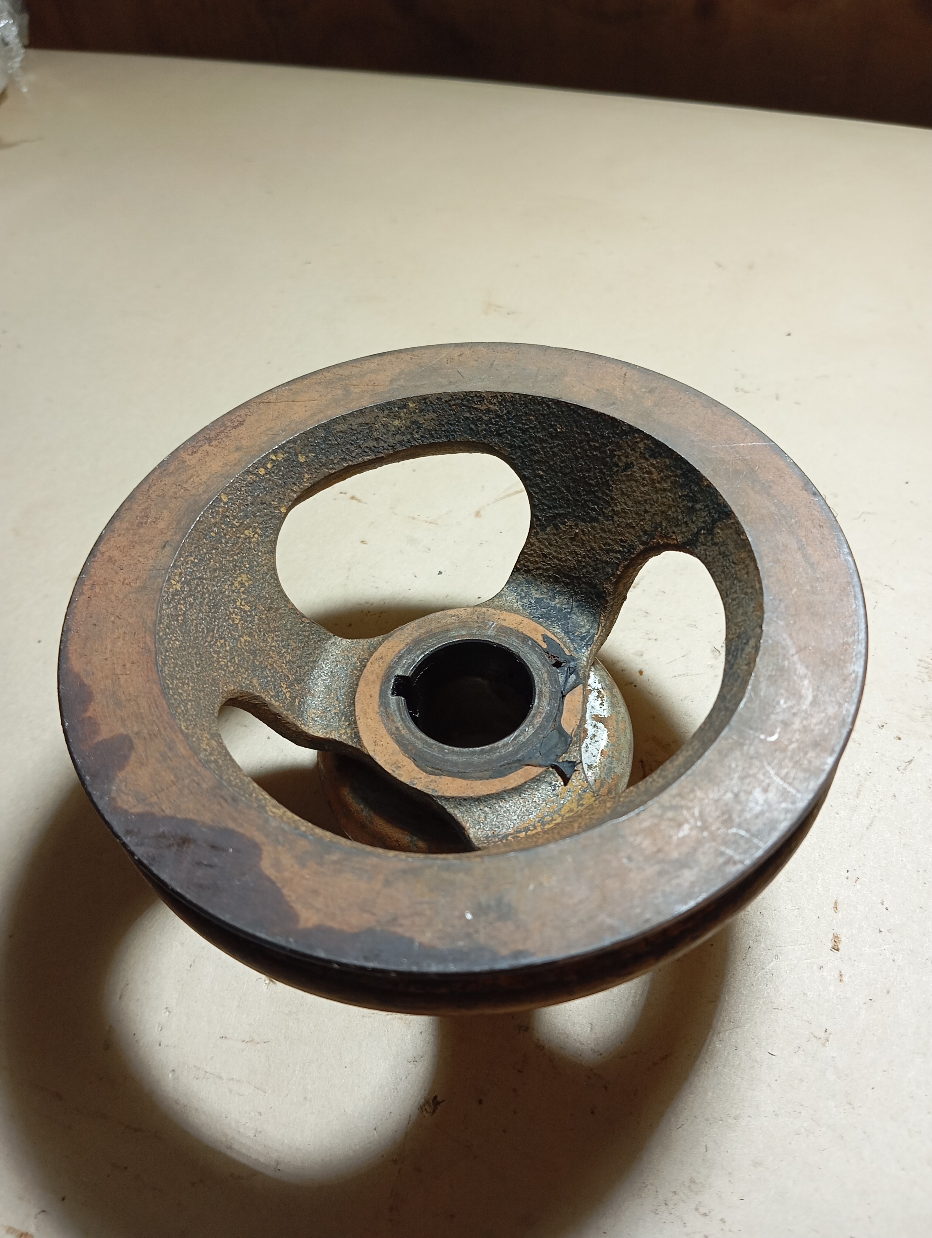 Polia Do Virabrequim Ford Motor Cht