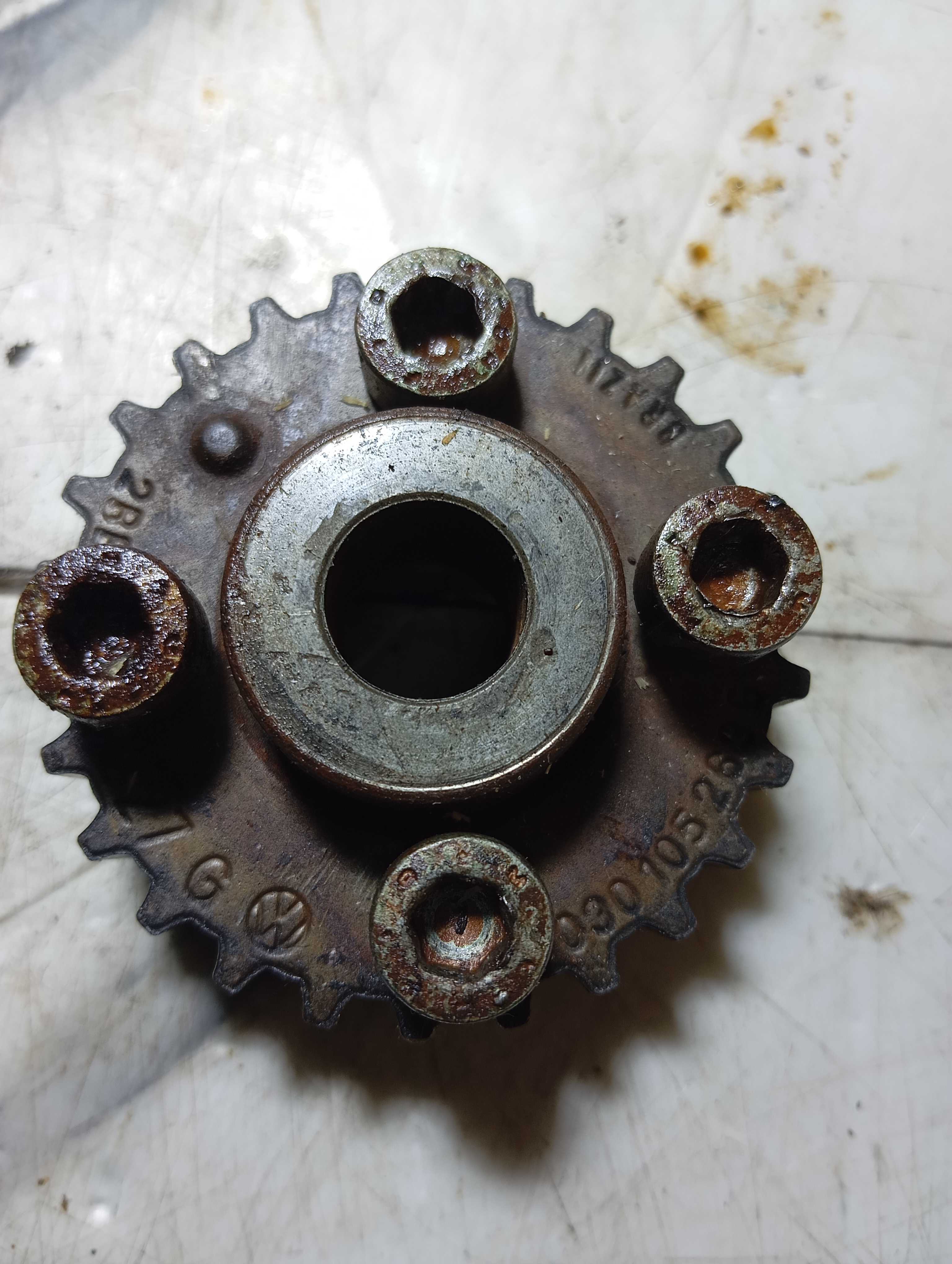 Engrenagem Polia Virabrequim 1.0 0301 Vw Fox Gol