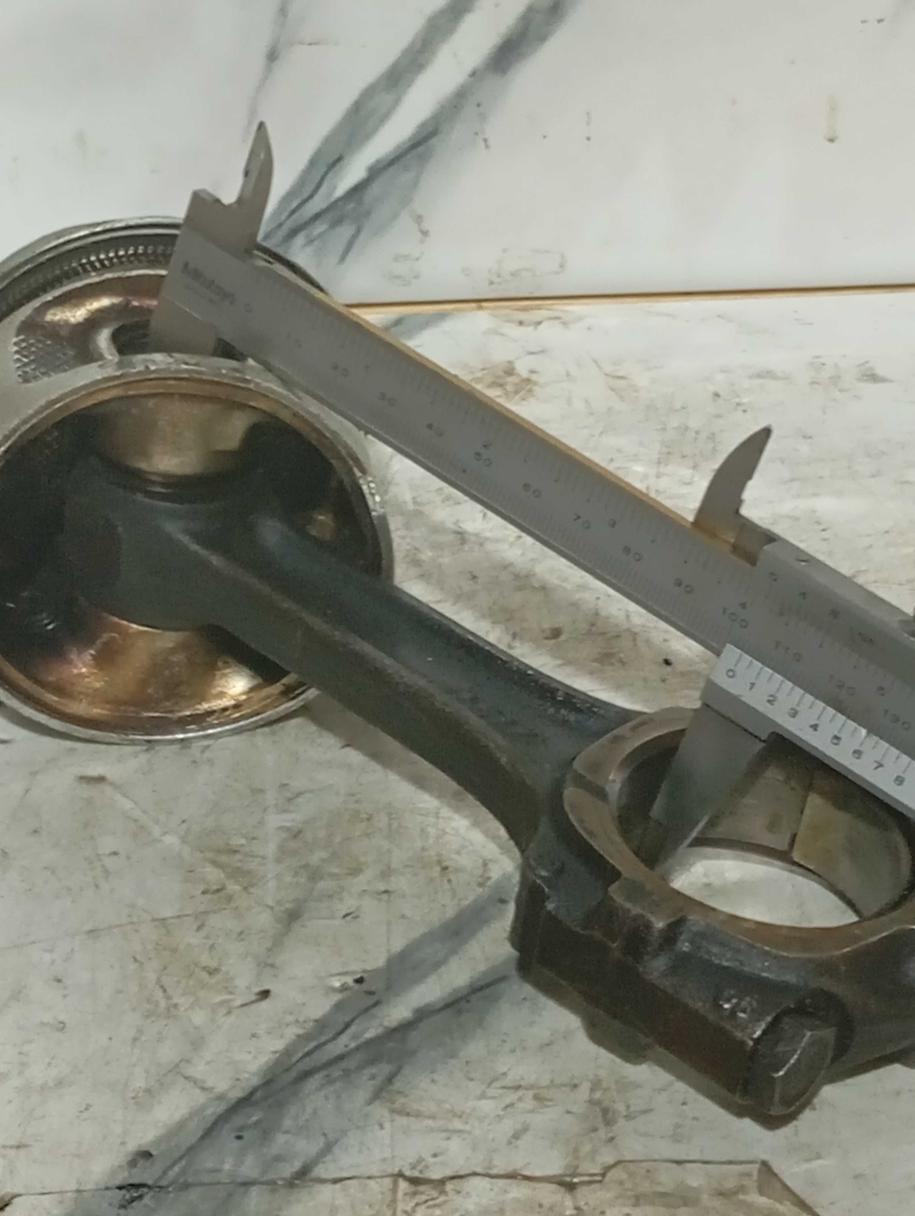 Pistão E Biela Motor Fiasa 1.0