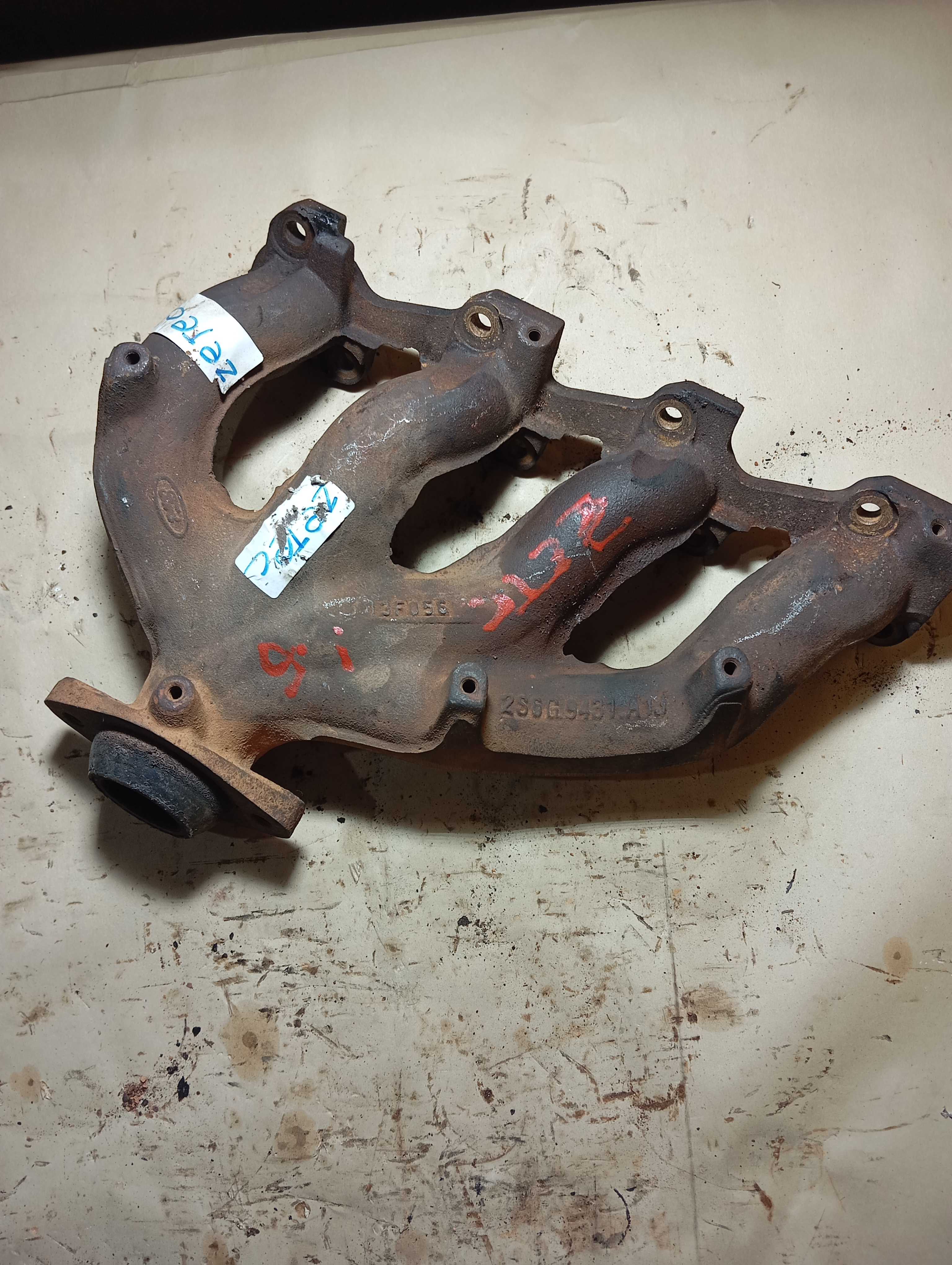 Coletor Escapamento Escape Ford Fiesta Zetec 2003 A 2016