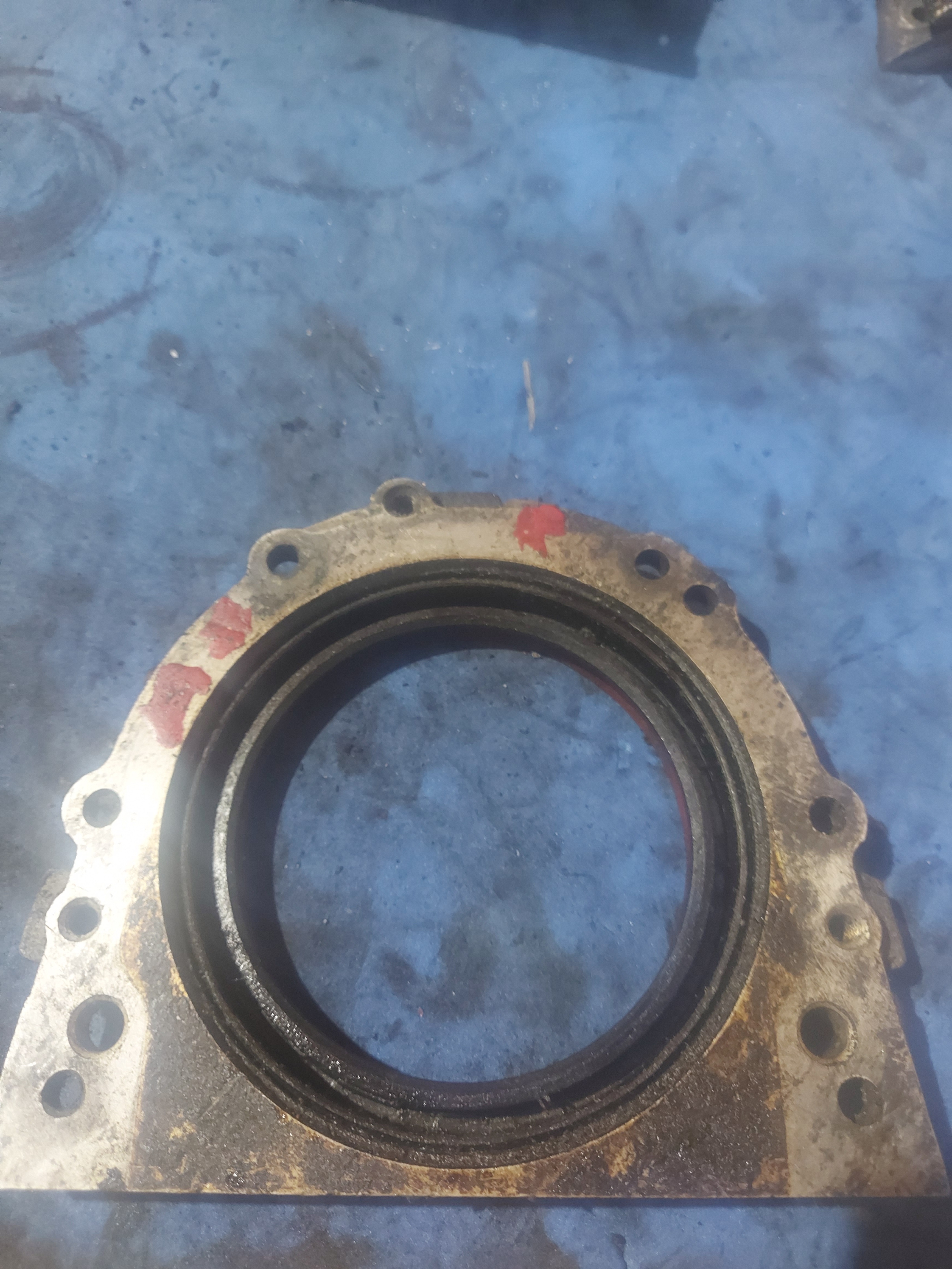 Flange Traseiro Virabrequim Vw Gol Parati Vw