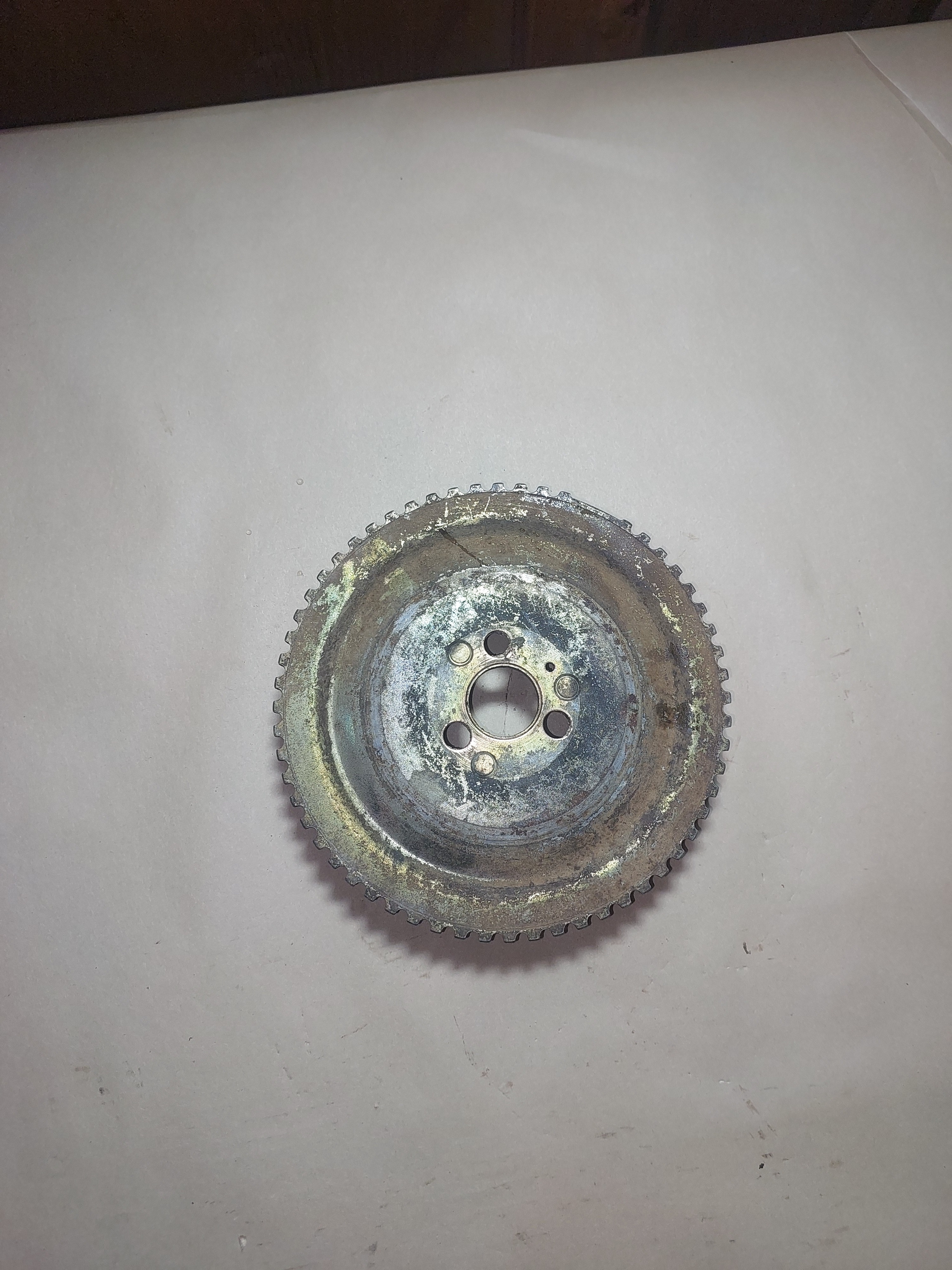 Polia Virabrequim Fire 8v Ar Fiat Palio Uno 2001 A 2014