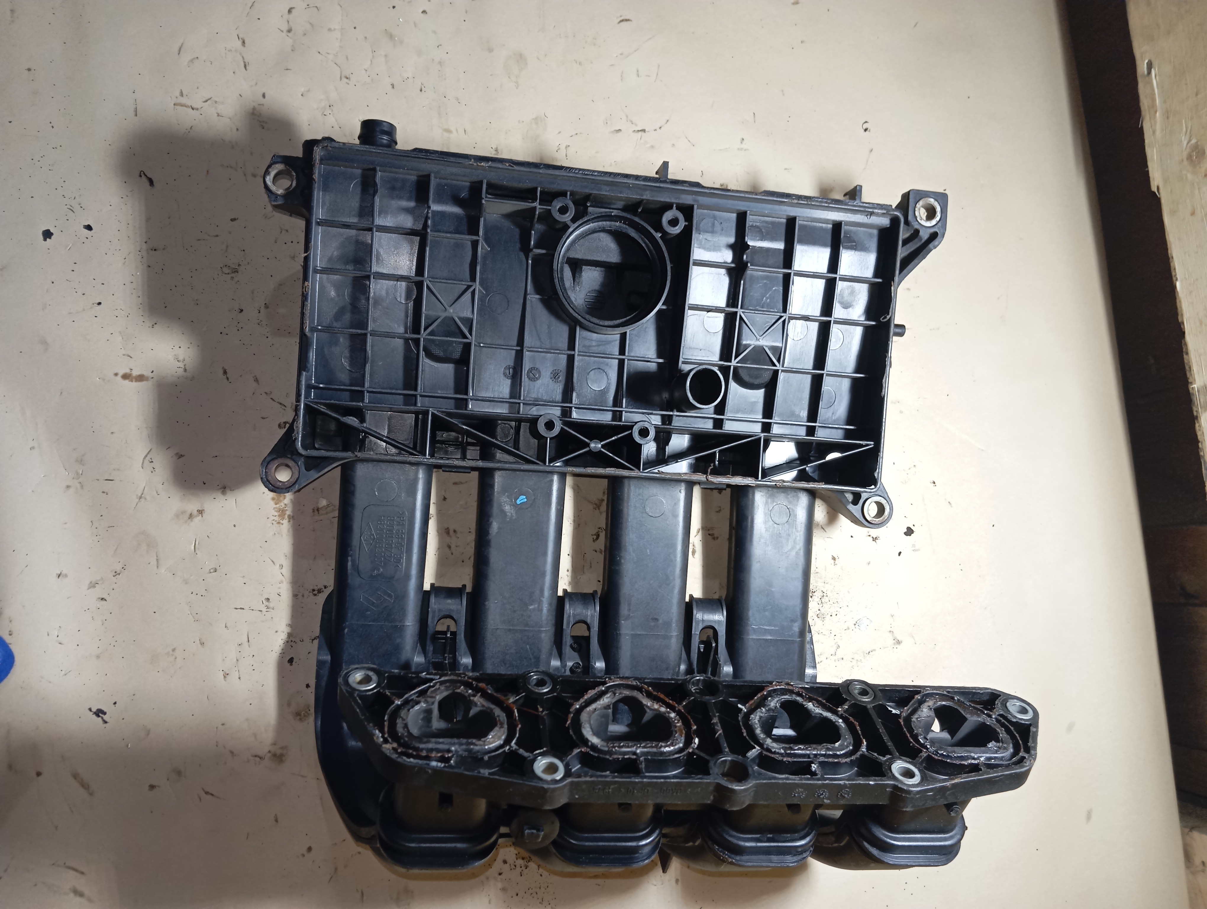 Coletor Admissão 16v Peugeot Renault 206 Clio 2001 A 2016