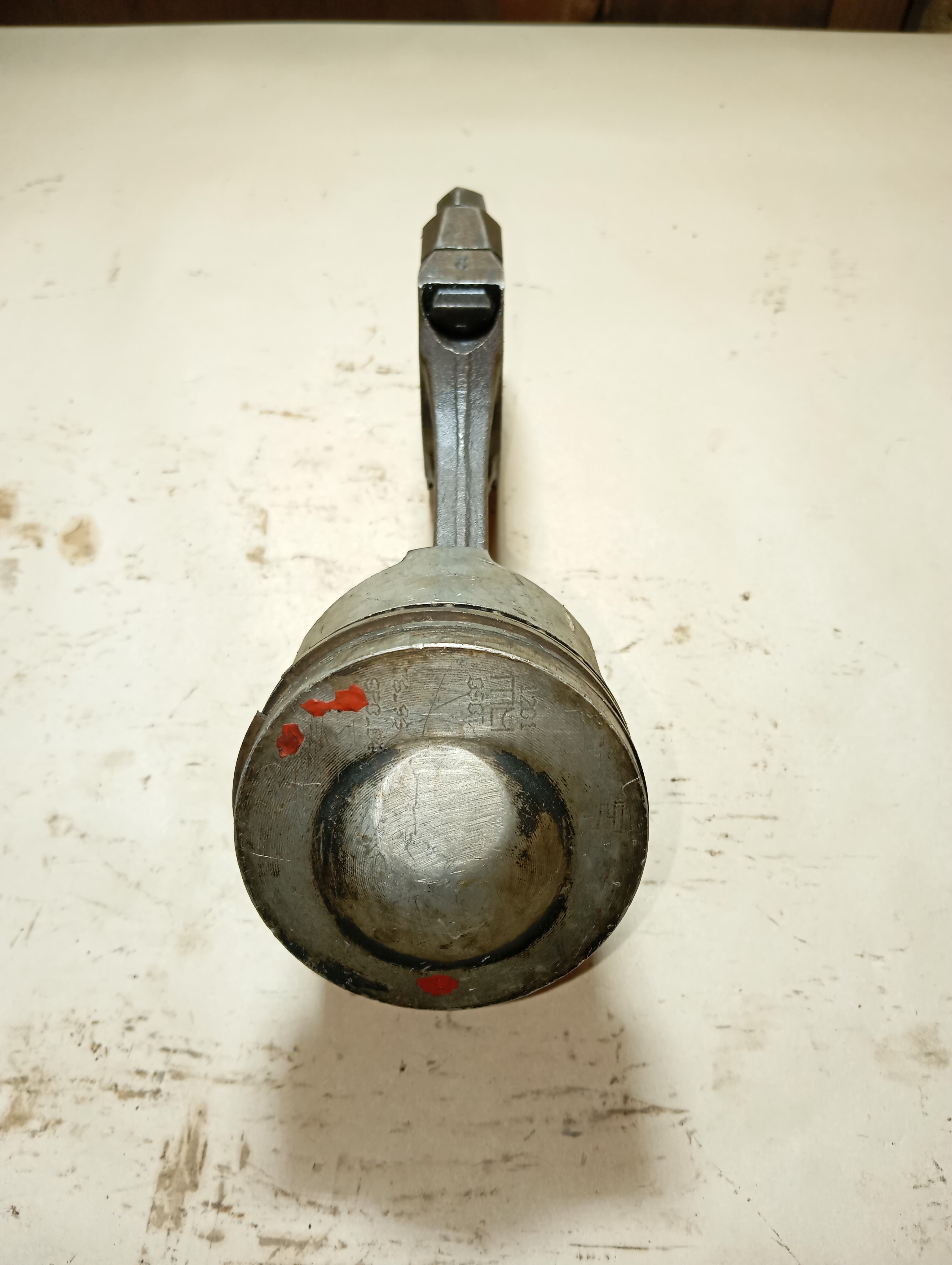 Biela E Pistão Std 77mm Ford Pampa Corcel Del Rey 1.6 Álcool