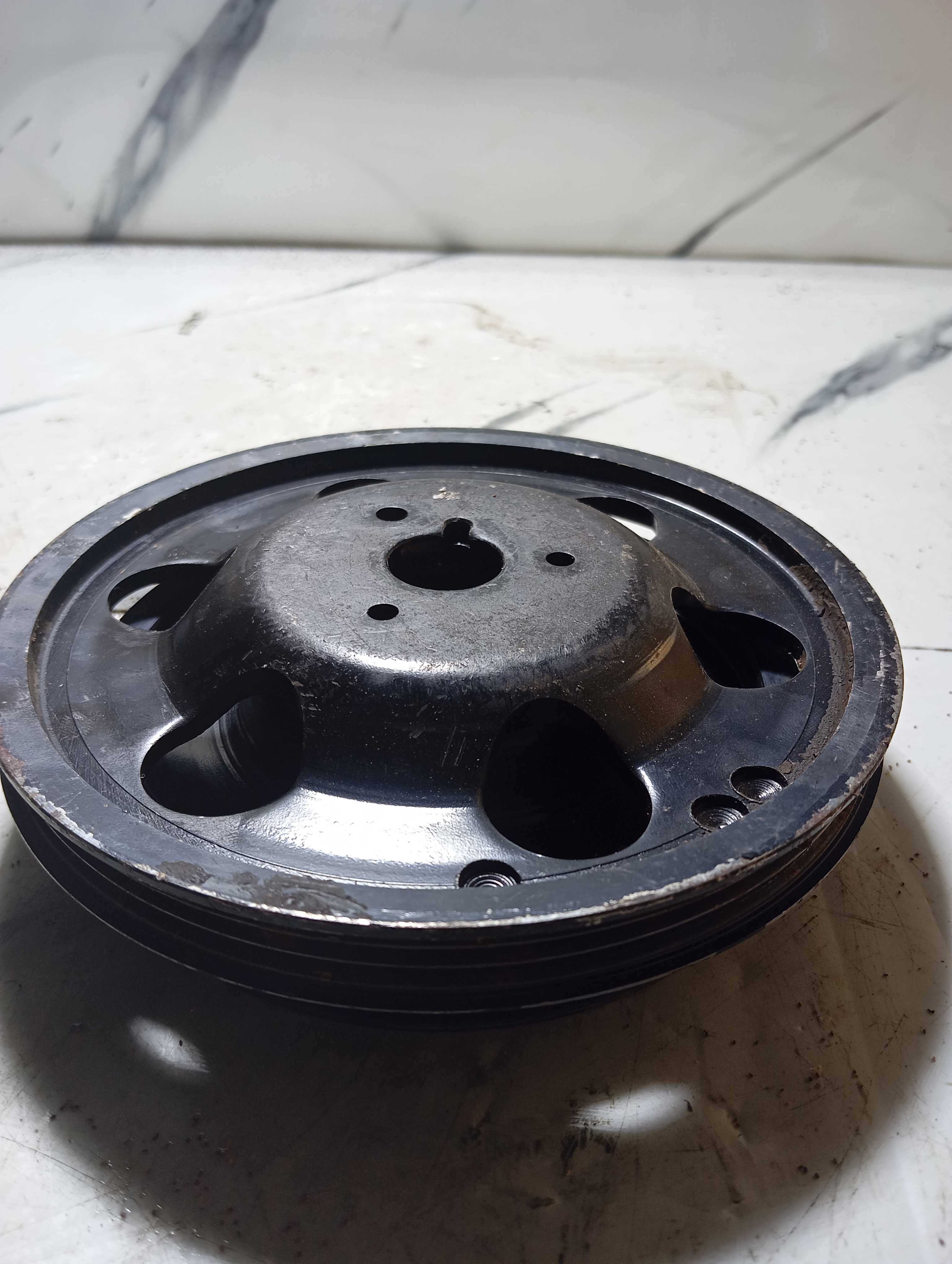 Polia Do Virabrequim Renault Clio 1.0 16v 2010 A 2016 Orig.