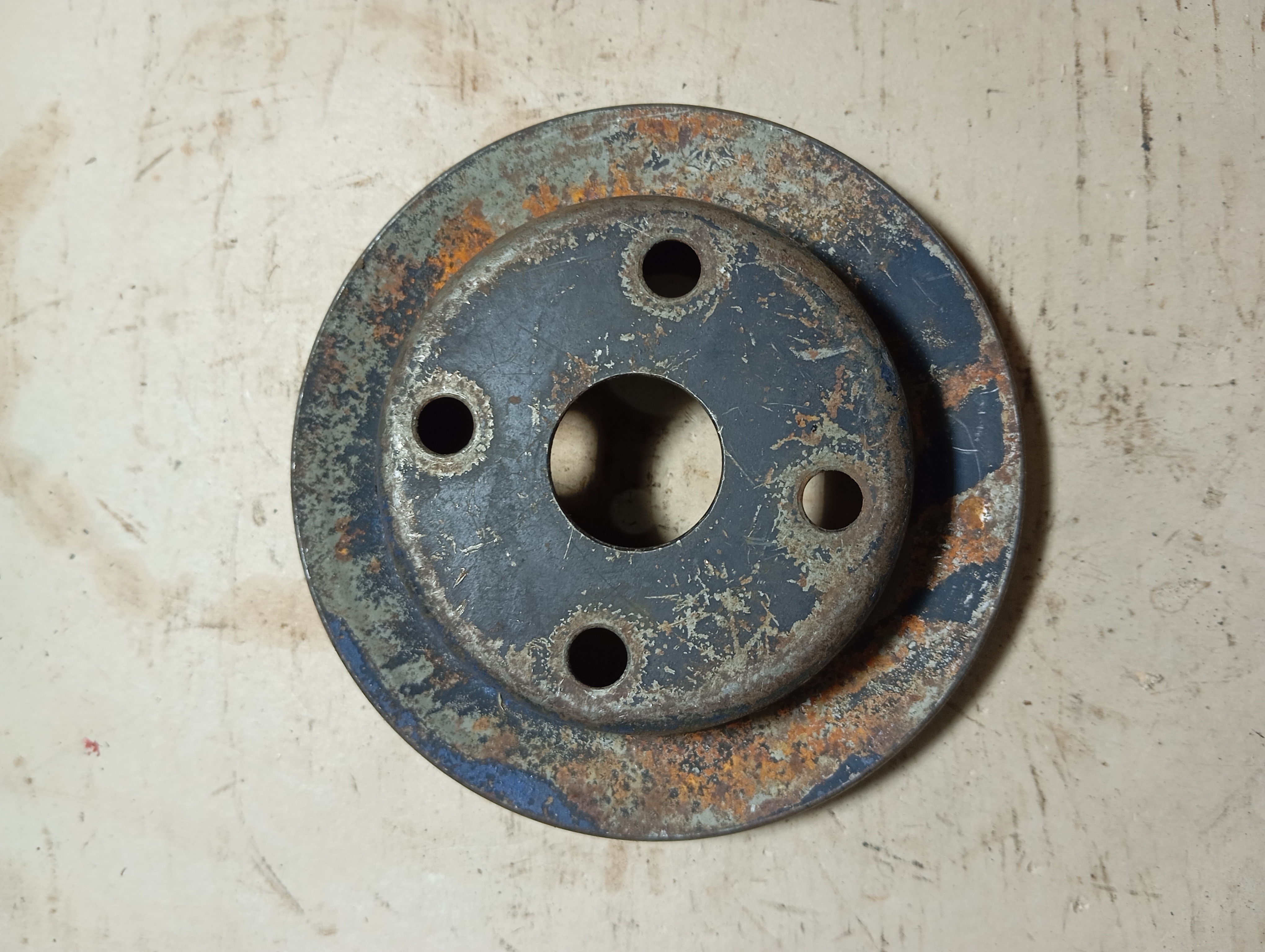 Polia Bomba Dágua Gm Chevette Chevy Marajó Todos