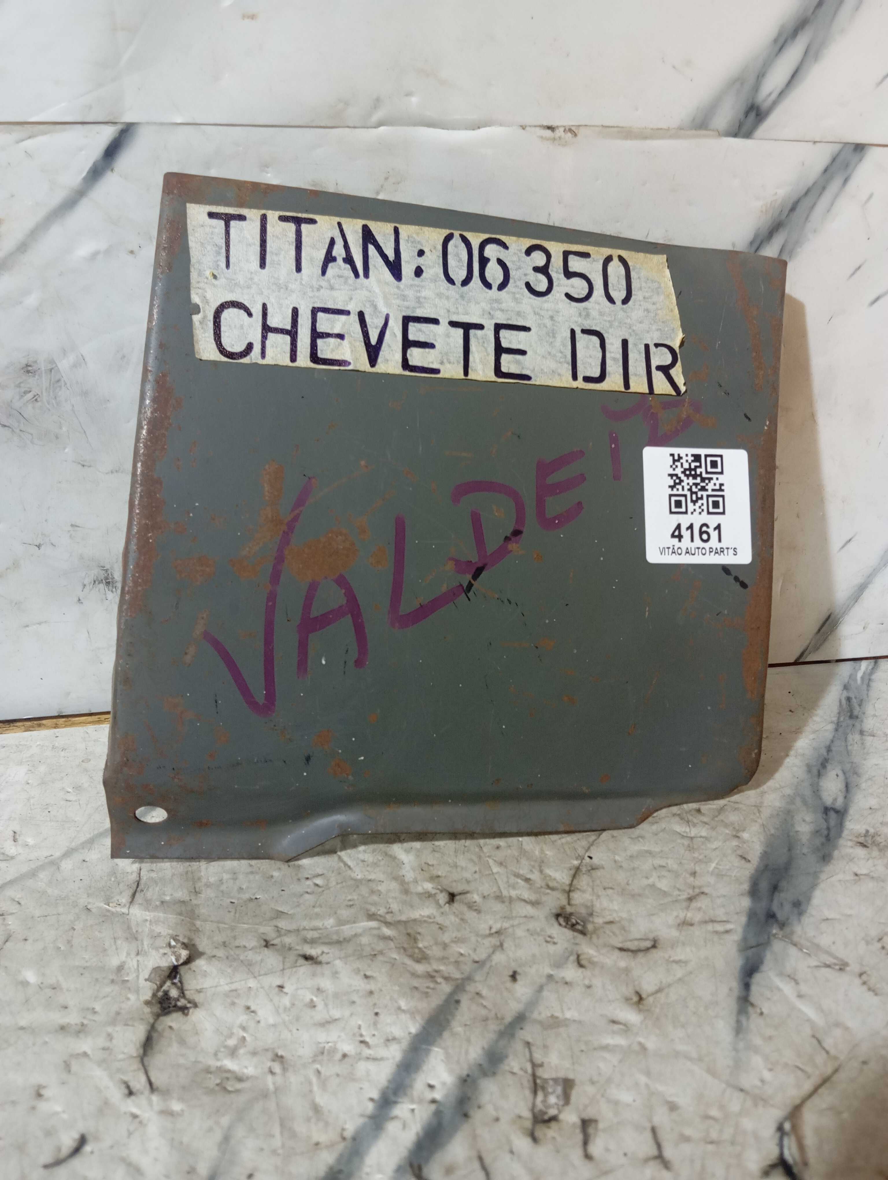 Remendo Paralama Do Chevette Lado Direito