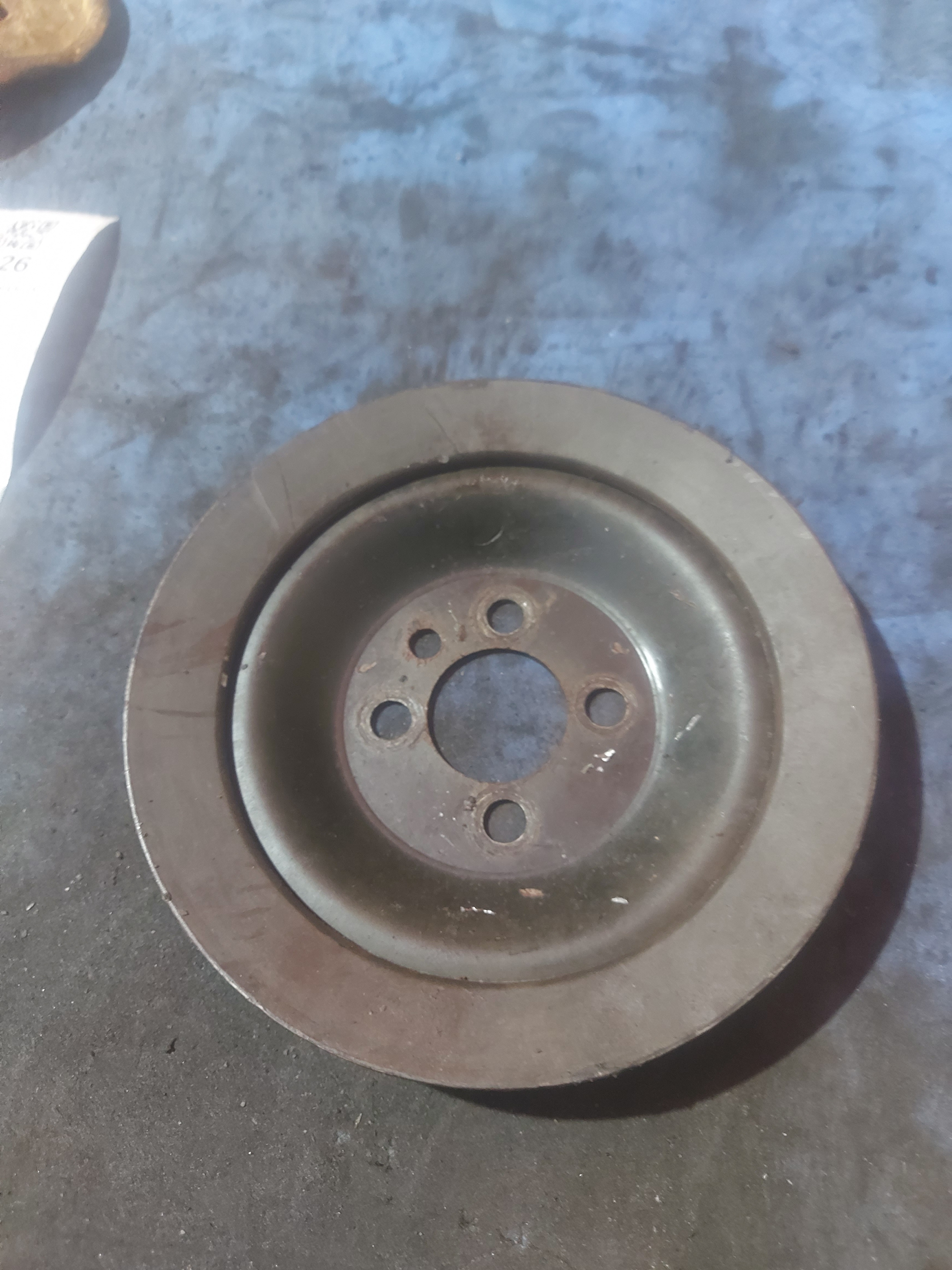 Polia Externa Virabrequim Escort Xr3 89