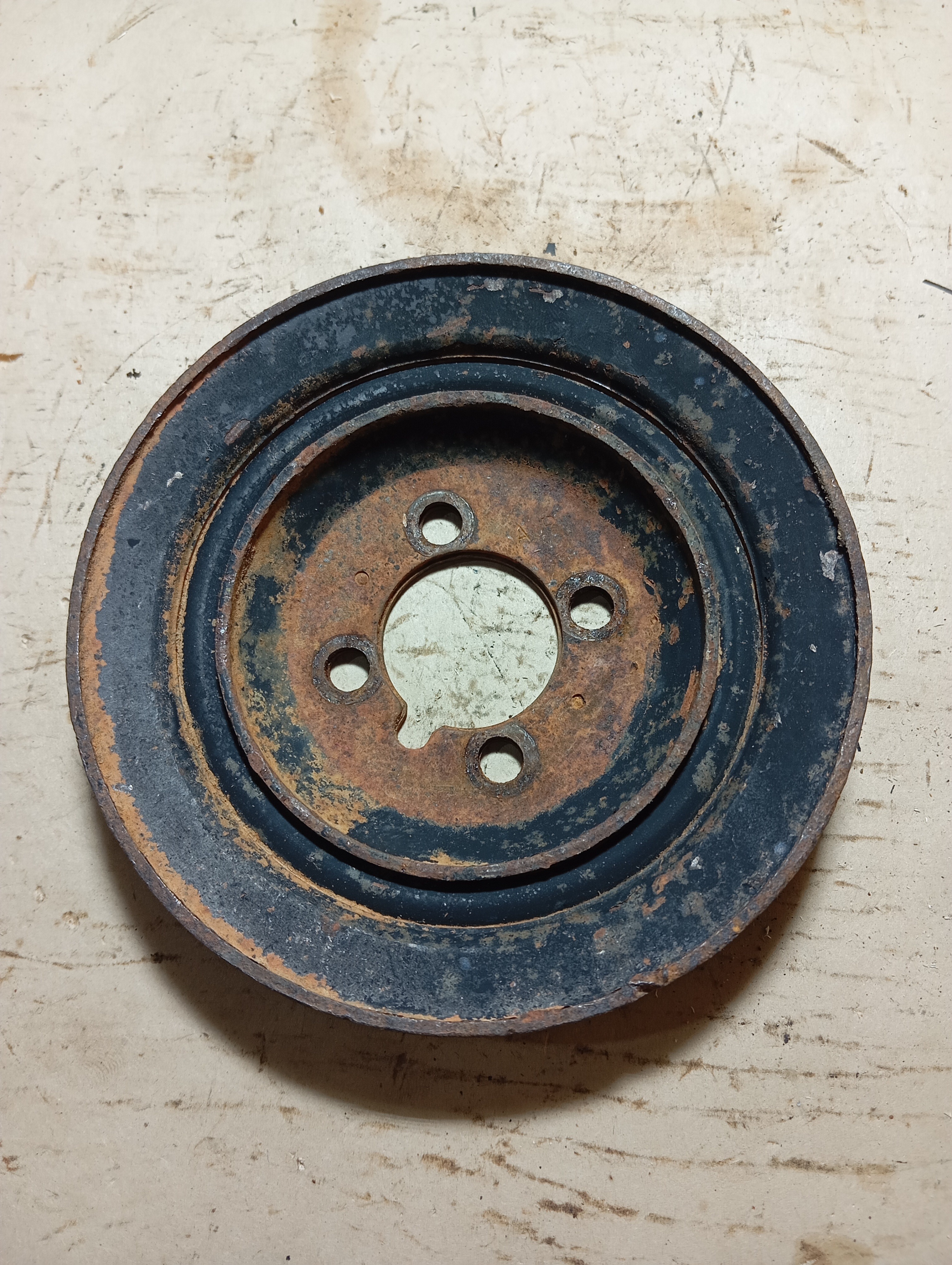 Polia Virabrequim Chevrolet Gm Monza 1.8