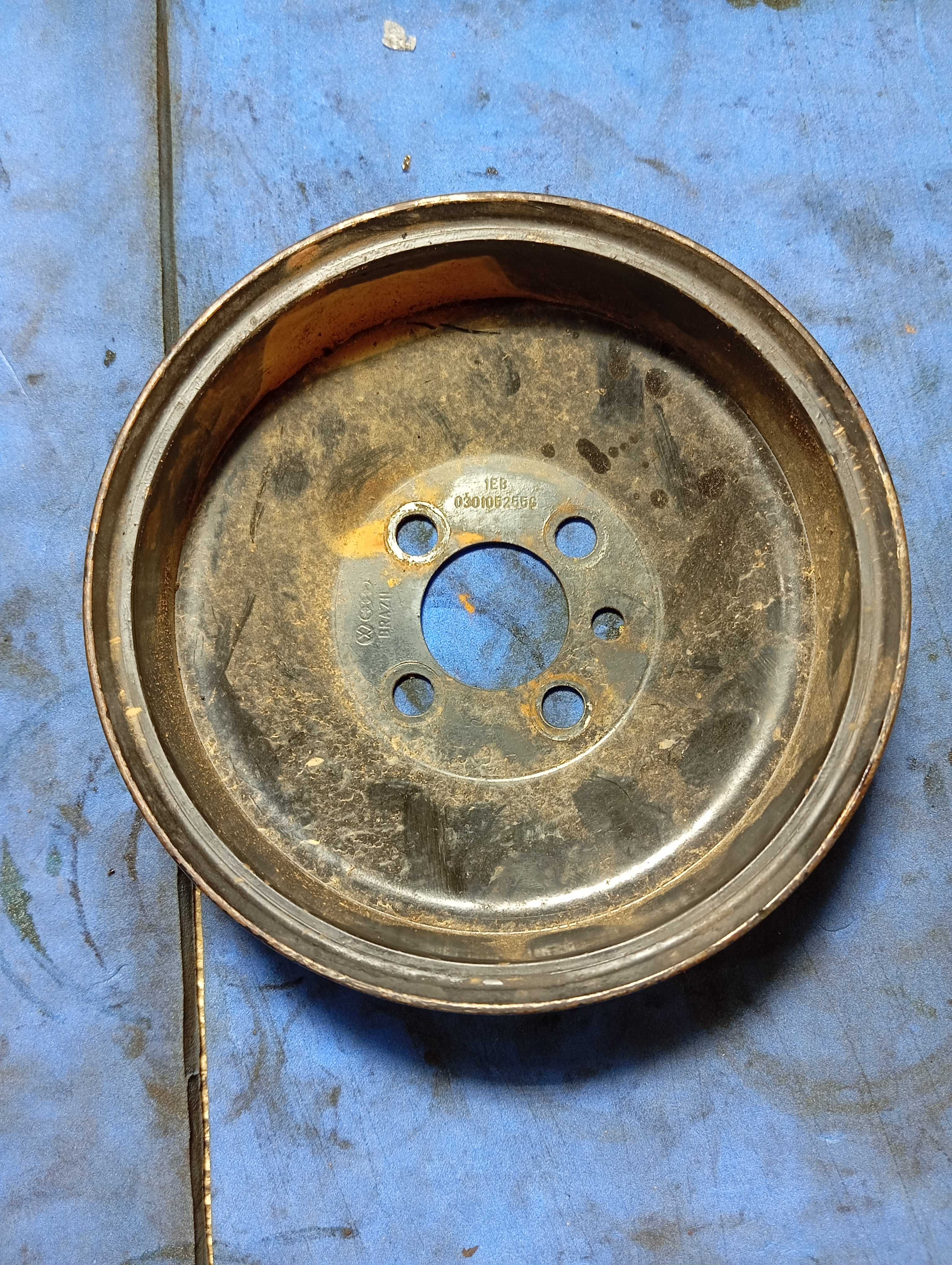 Polia Do Virabrequim Vw Gol G2 G3 G4 Mi 1.0 8v At 1997/…..