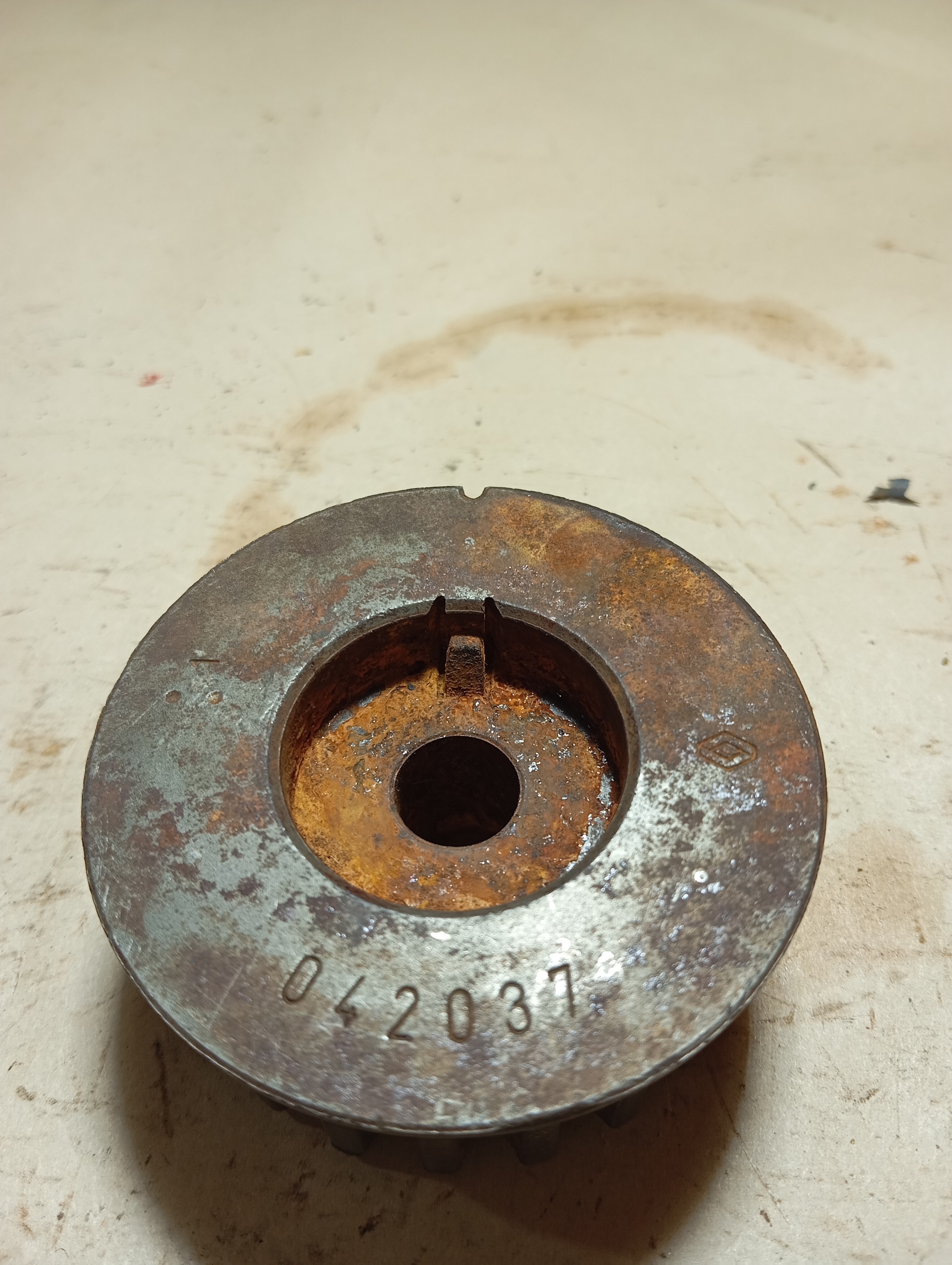 Engrenagem Virabrequim Renault Clio Sandero 1.0 16v