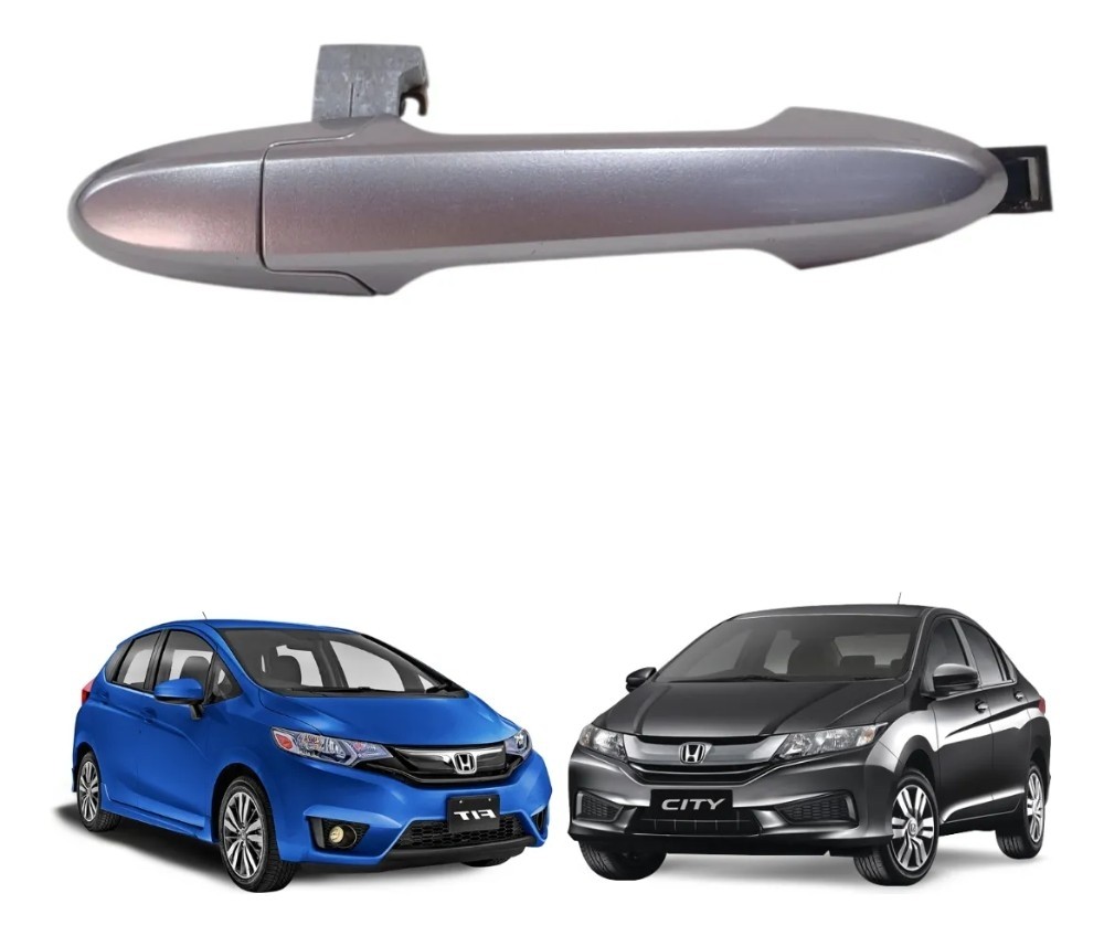 Maçaneta Externa Traseira Esquerda Honda City Fit 2015 2021