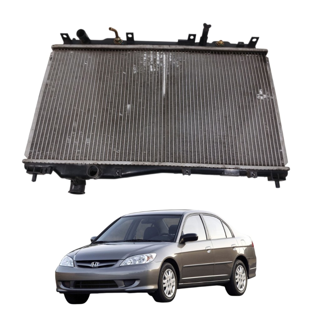 Radiador honda civic 2001 2006 automatico 53662