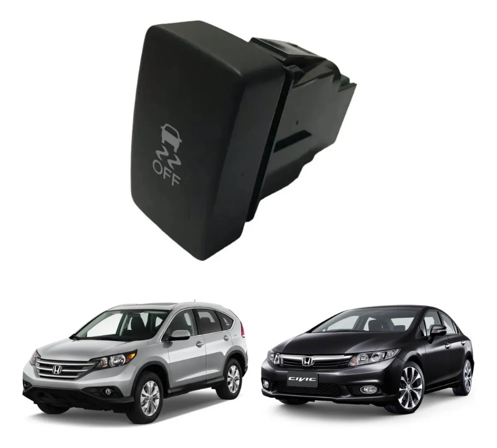 Botão Off Controle Tração Honda Crv Civic 2012 2016